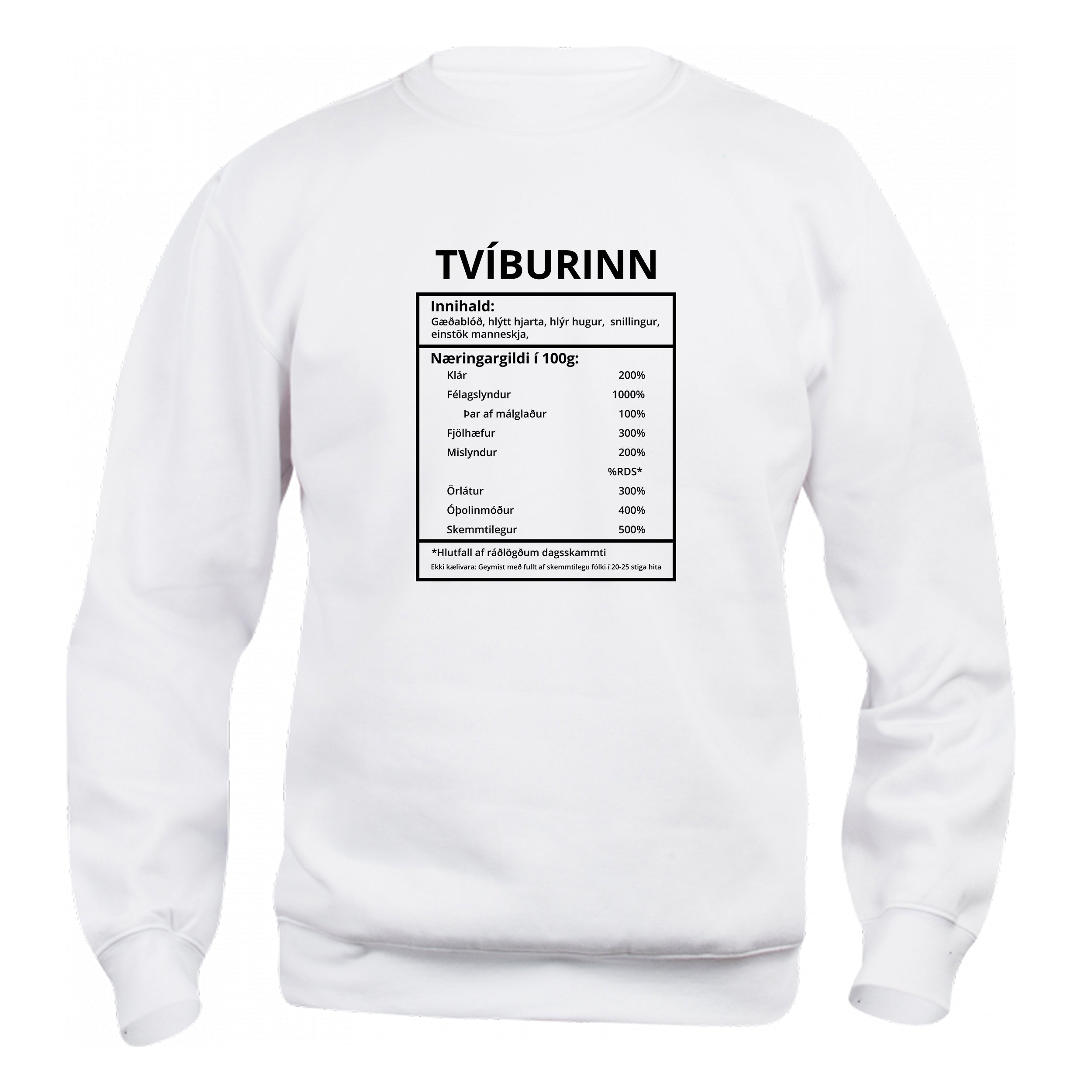 Tvíburinn - sweatshirt