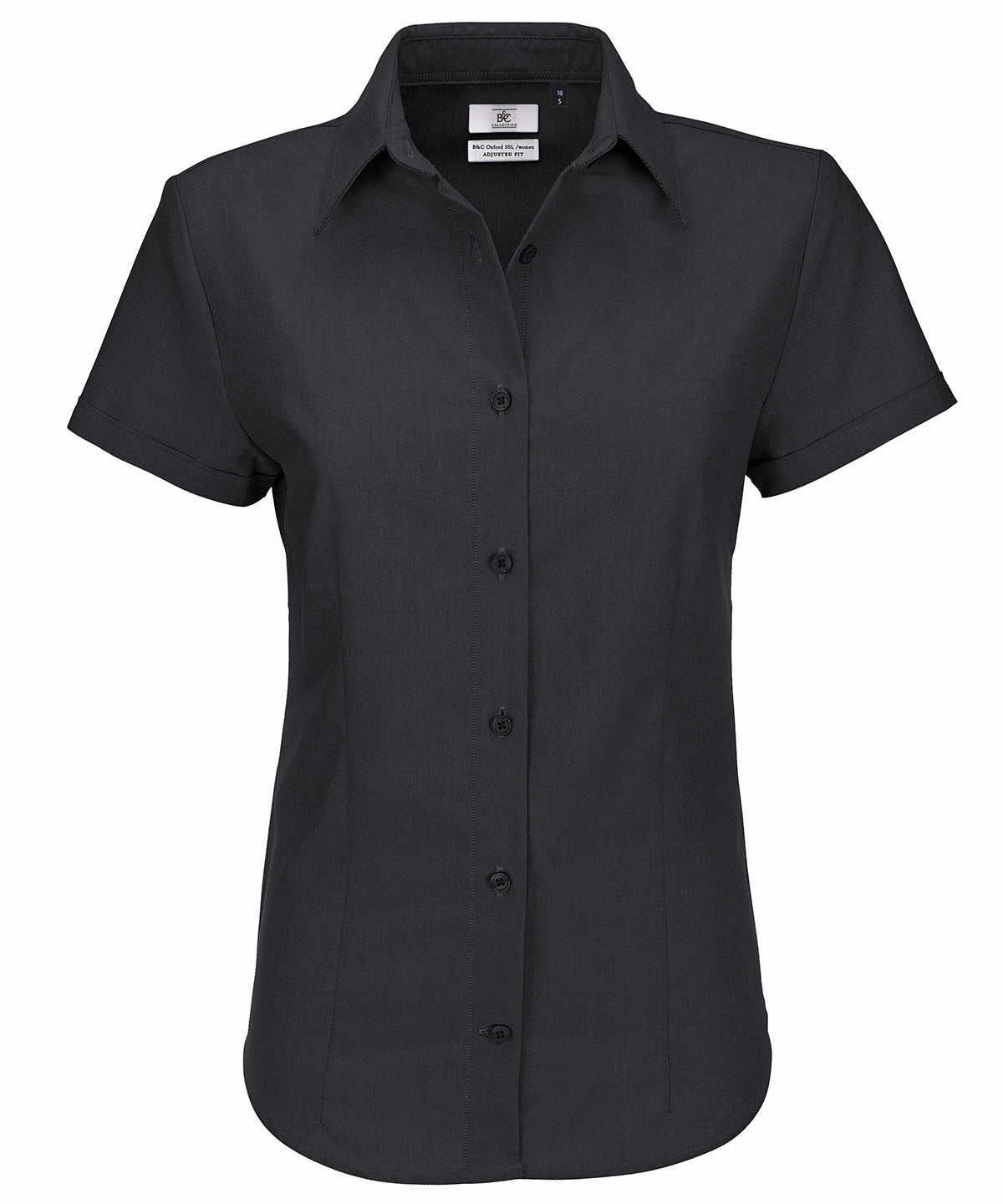 Blússur - B&C Oxford Short Sleeve /women