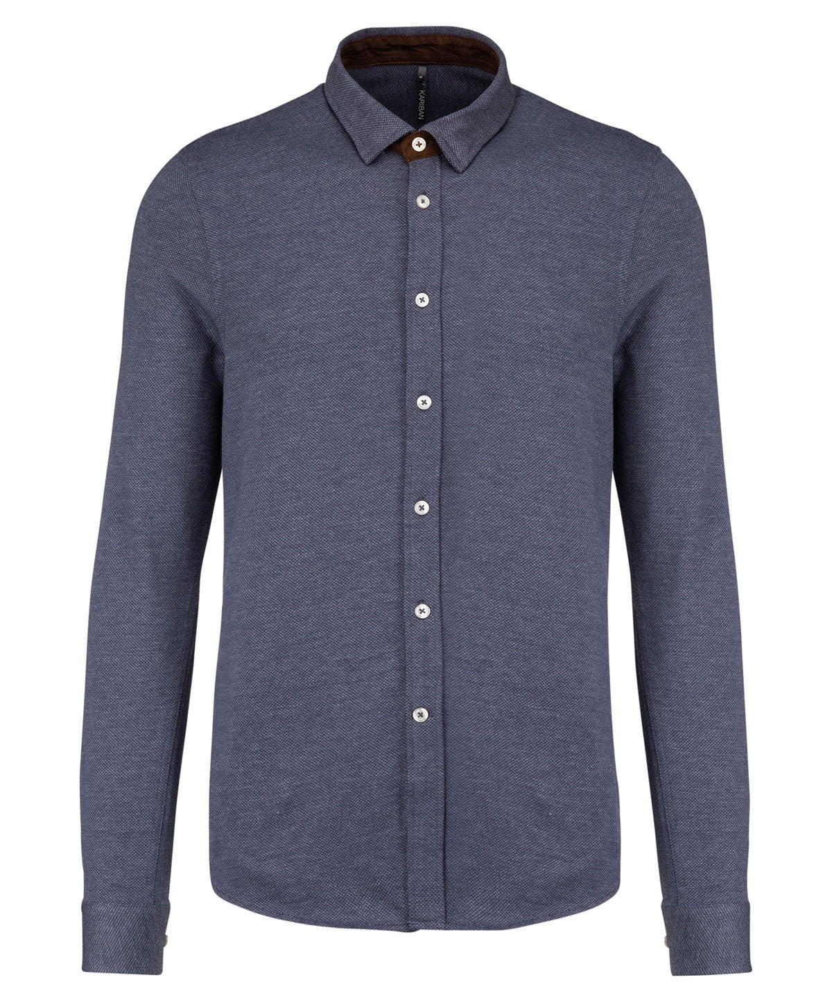 Bolir - Long-sleeved Jacquard Knit Shirt