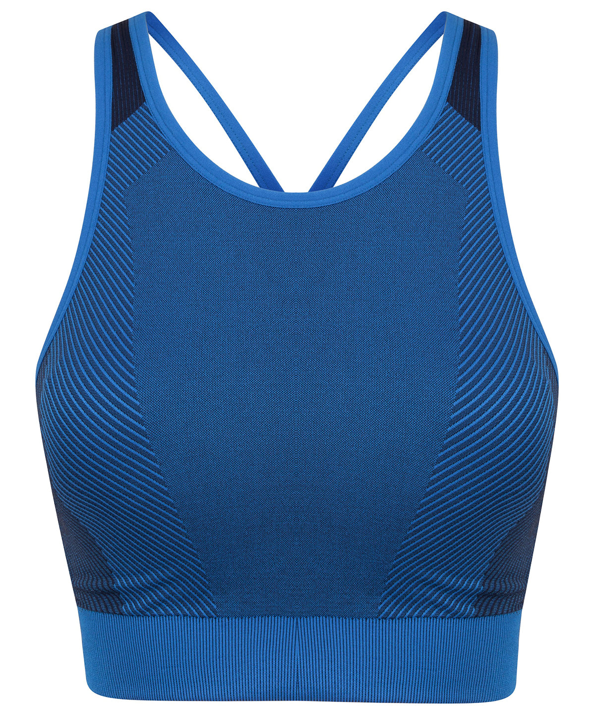 Brjósthaldarar - Women's Seamless Panelled Crop Top