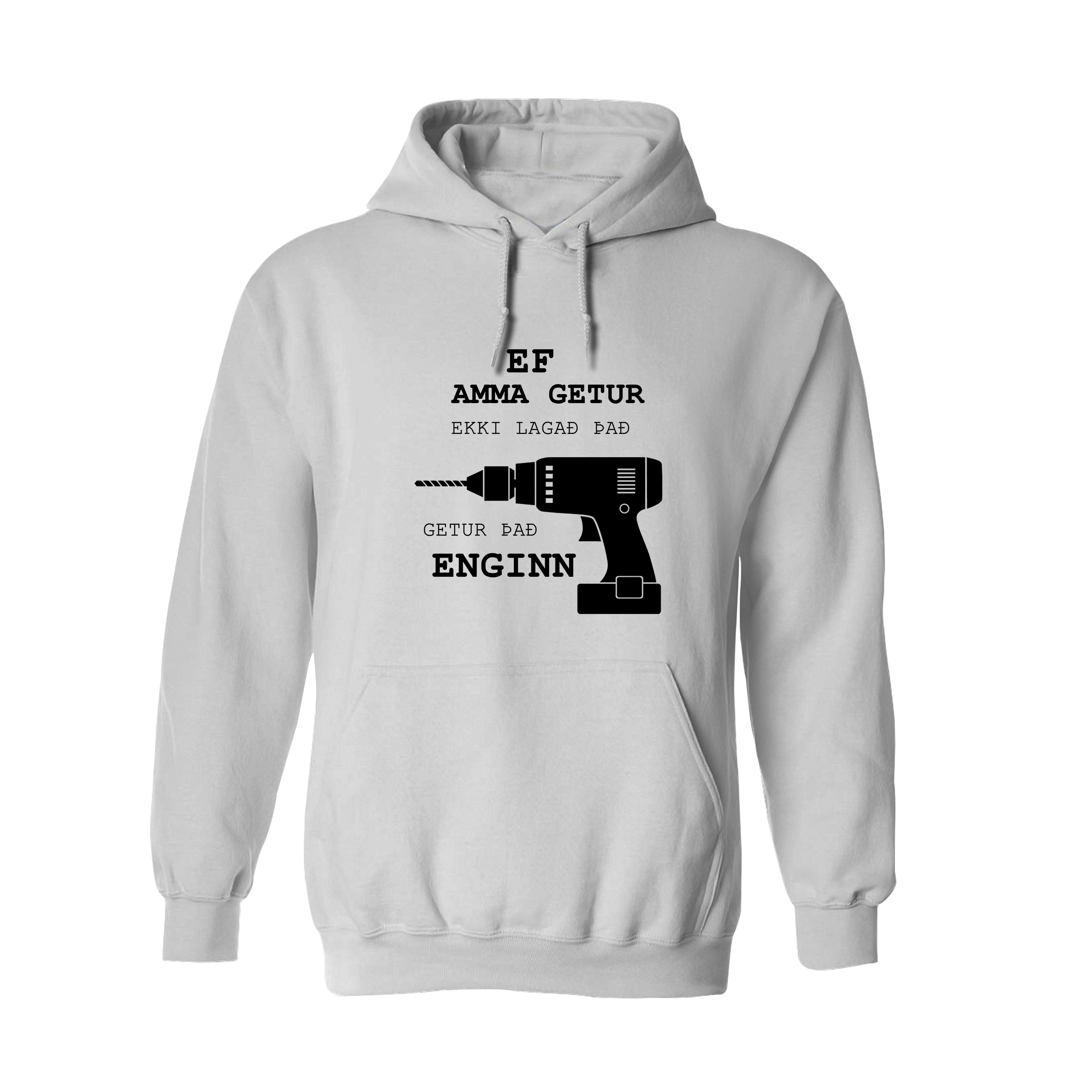 EF AMMA GETUR - Hettupeysa - Hvít