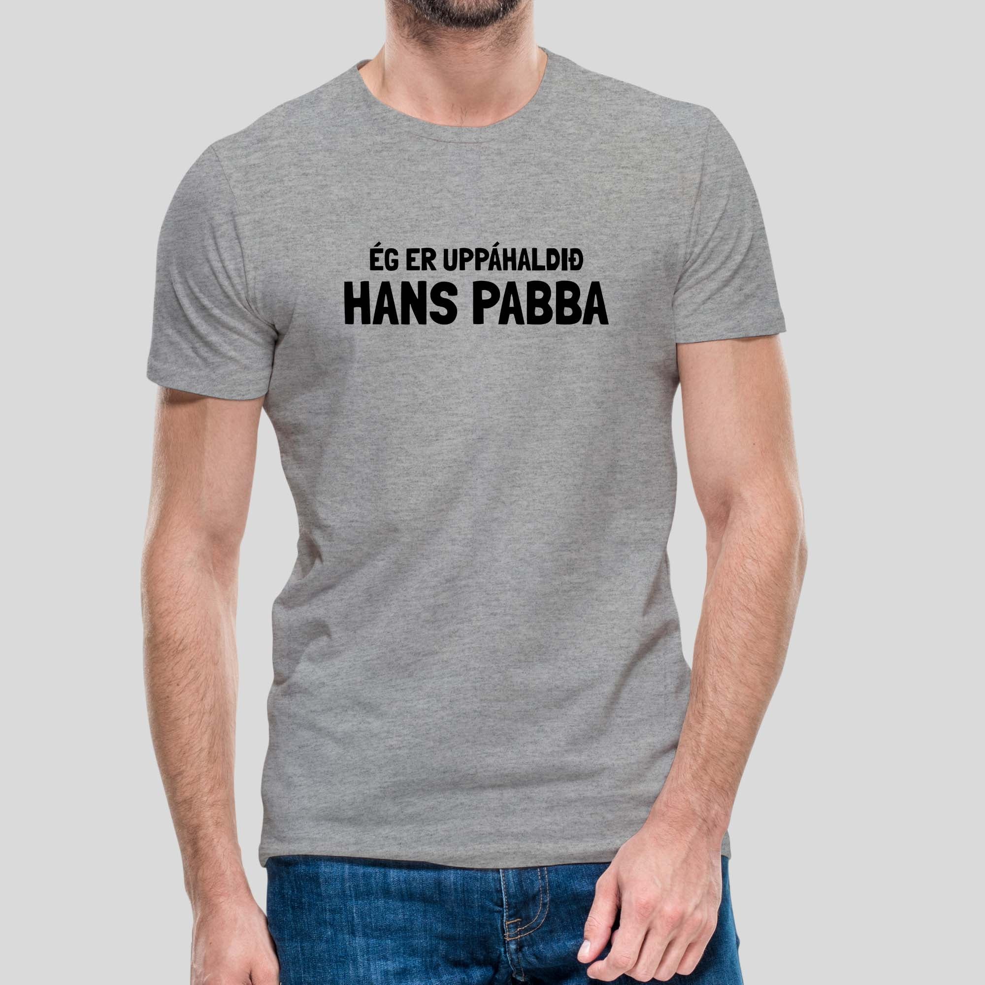 ÉG ER - UPPÁHALDIÐ PABBA - Grár bolur