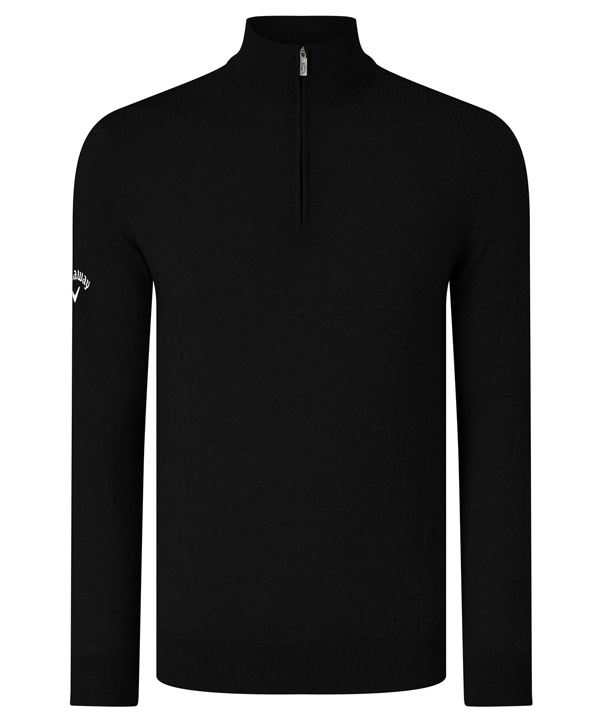Prjónaðar peysur - Ribbed ¼ Zip Merino Sweater