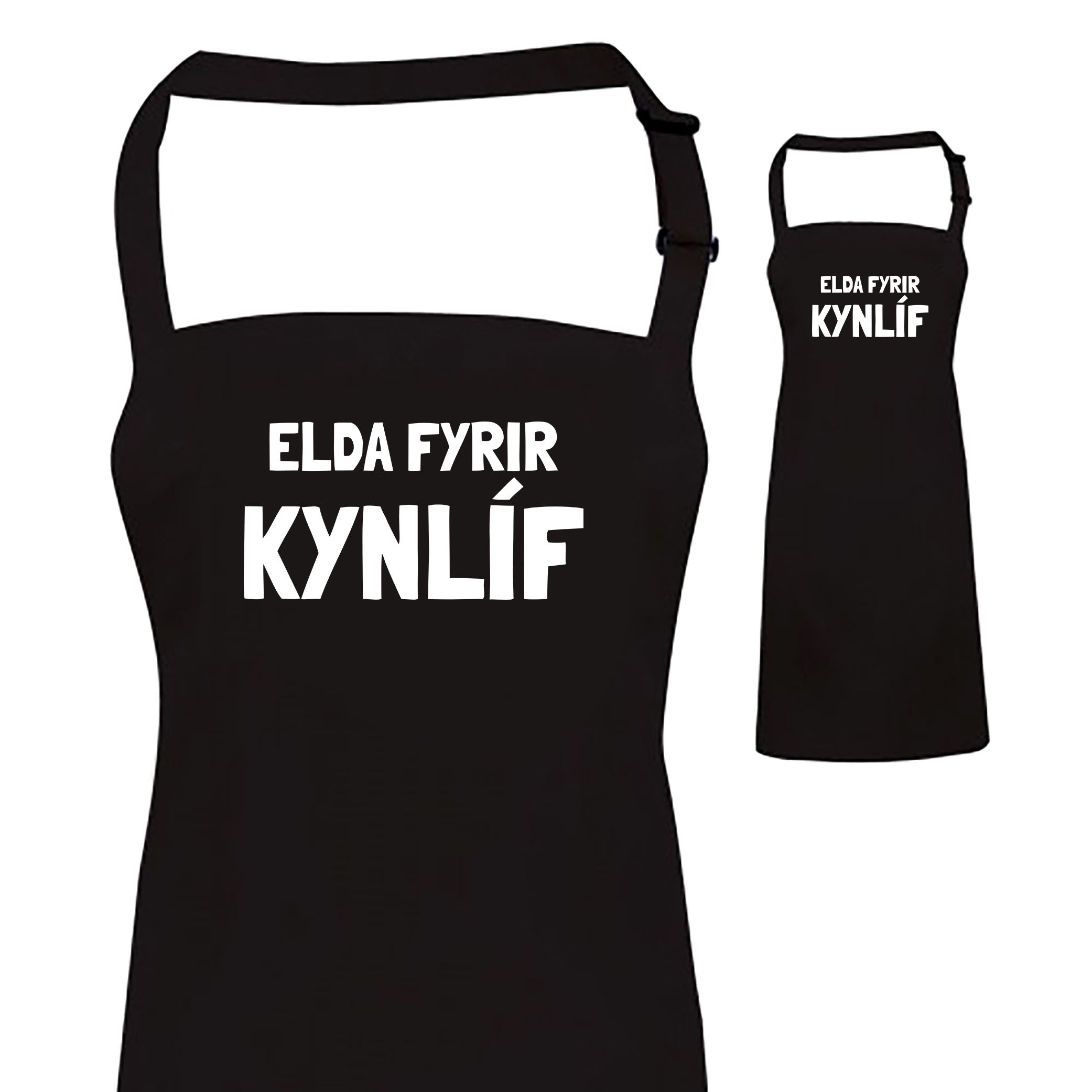 Elda fyrir - vönduð grill svunta