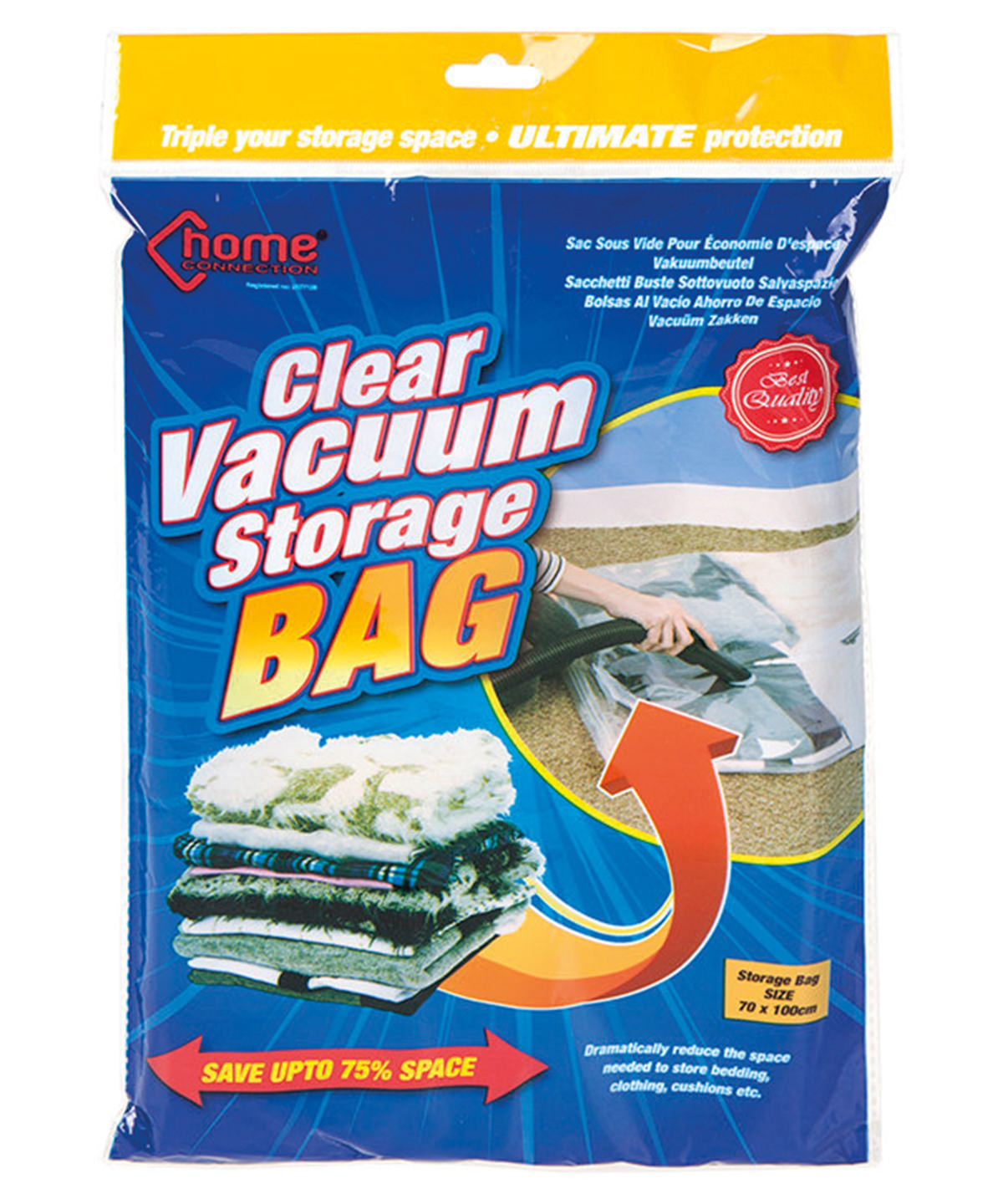 Töskur - Clear Vacuum Storage Bag