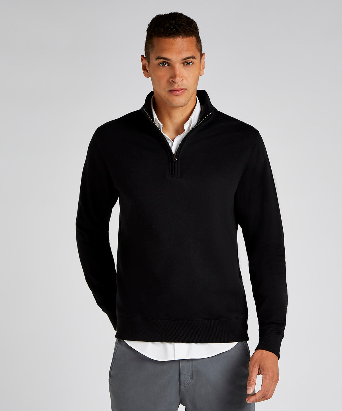 Háskólapeysur - Regular Fit ¼-zip Sweatshirt