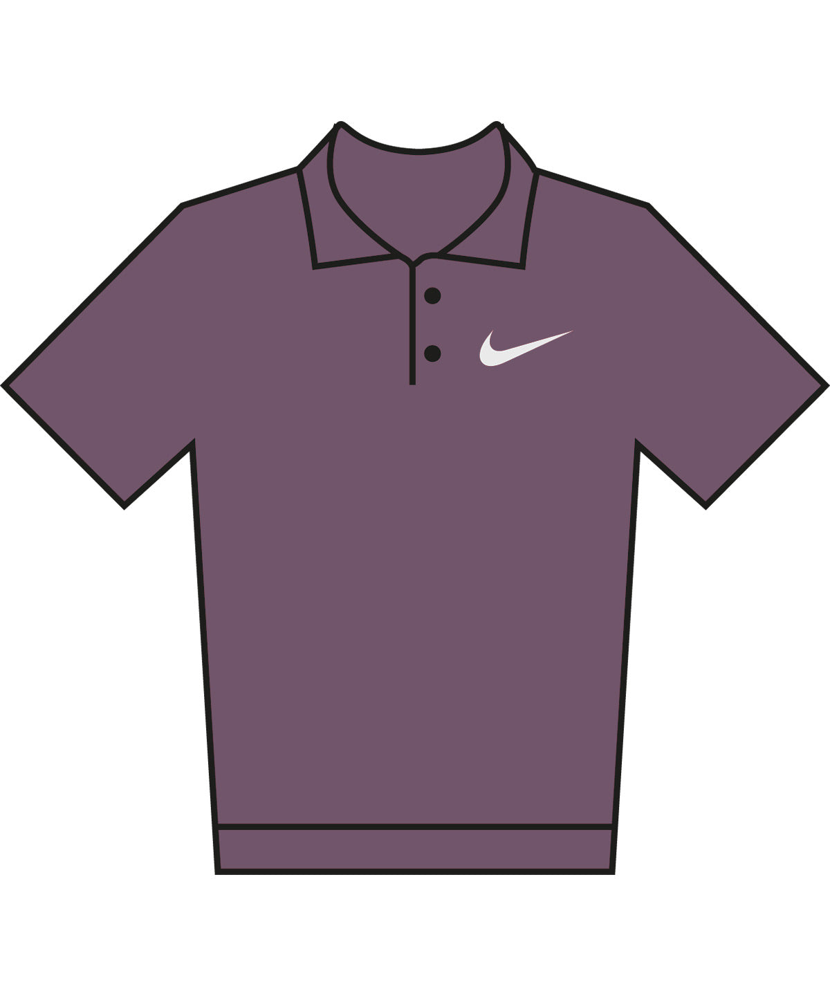Pólóbolir - Nike Dri-FIT Victory Solid Polo