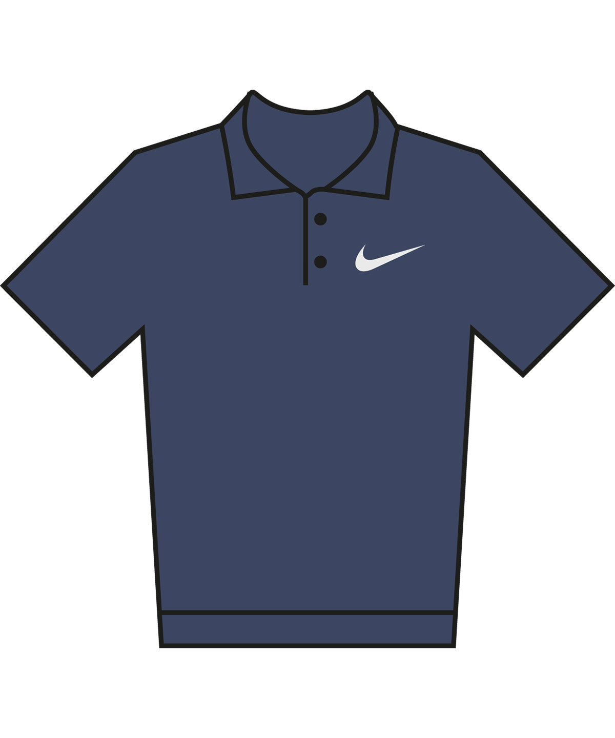 Pólóbolir - Nike Dri-FIT Victory Solid Polo