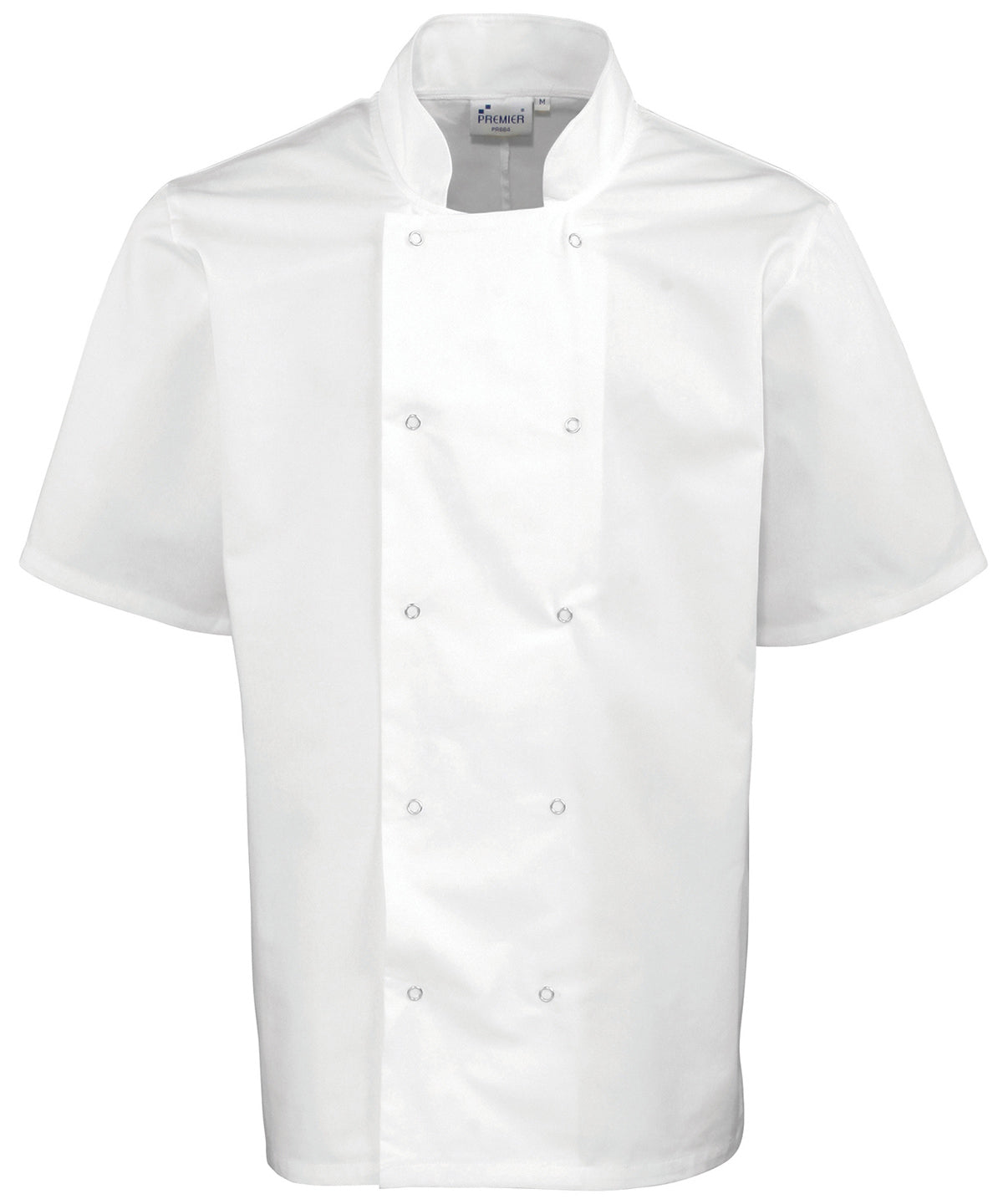 Kokkajakkar - Studded Front Short Sleeve Chef's Jacket