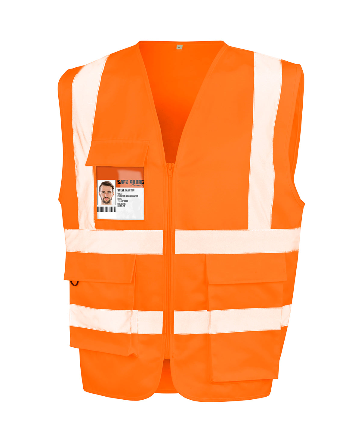 Öryggisvesti - Heavy Duty Polycotton Security Vest