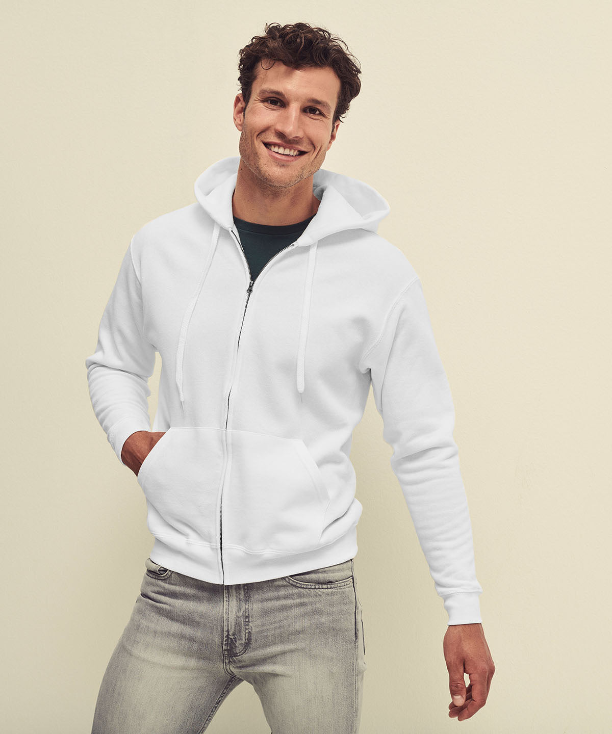 Hettupeysur - Classic 80/20 Hooded Sweatshirt Jacket