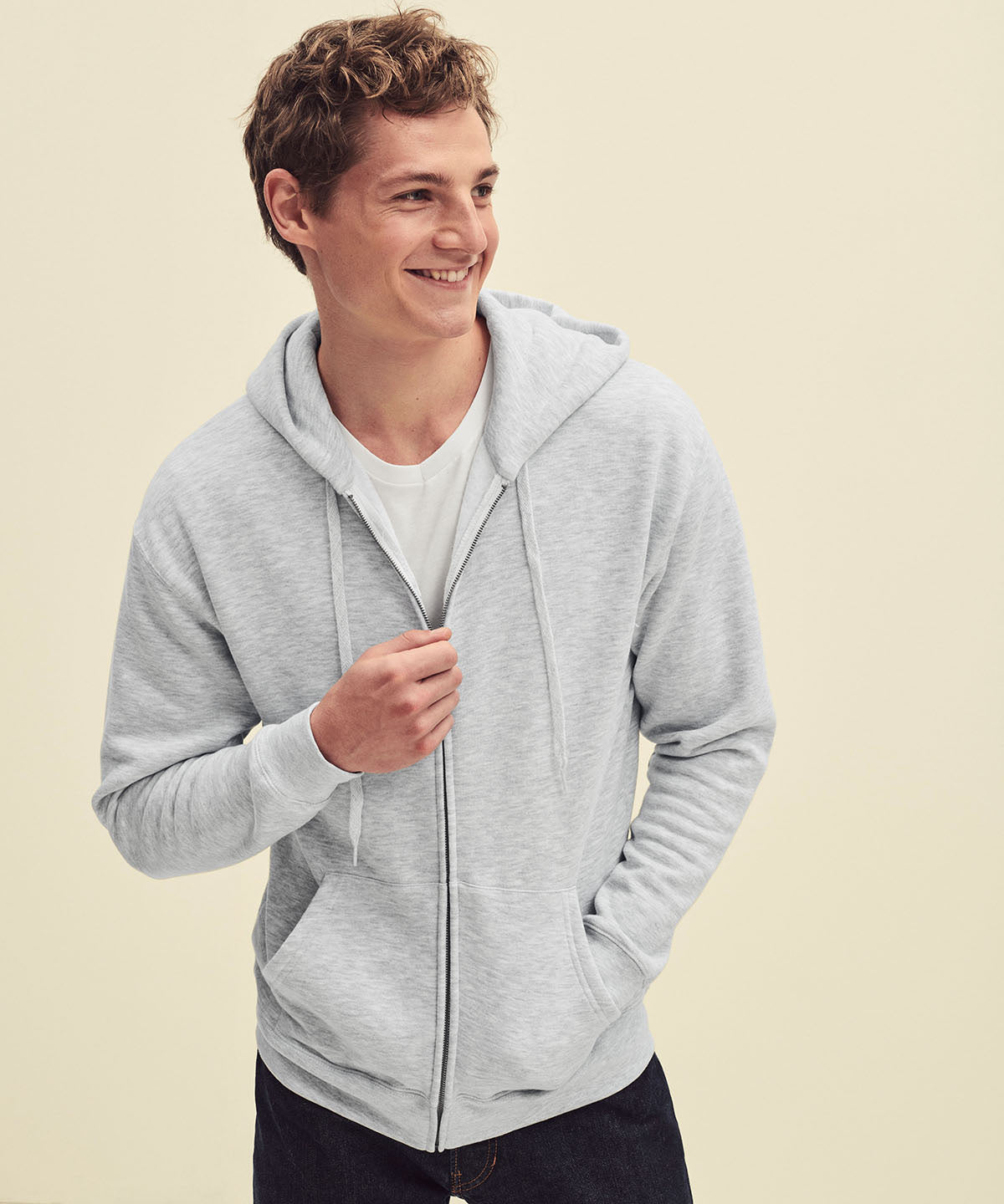 Hettupeysur - Premium 70/30 Hooded Sweatshirt Jacket