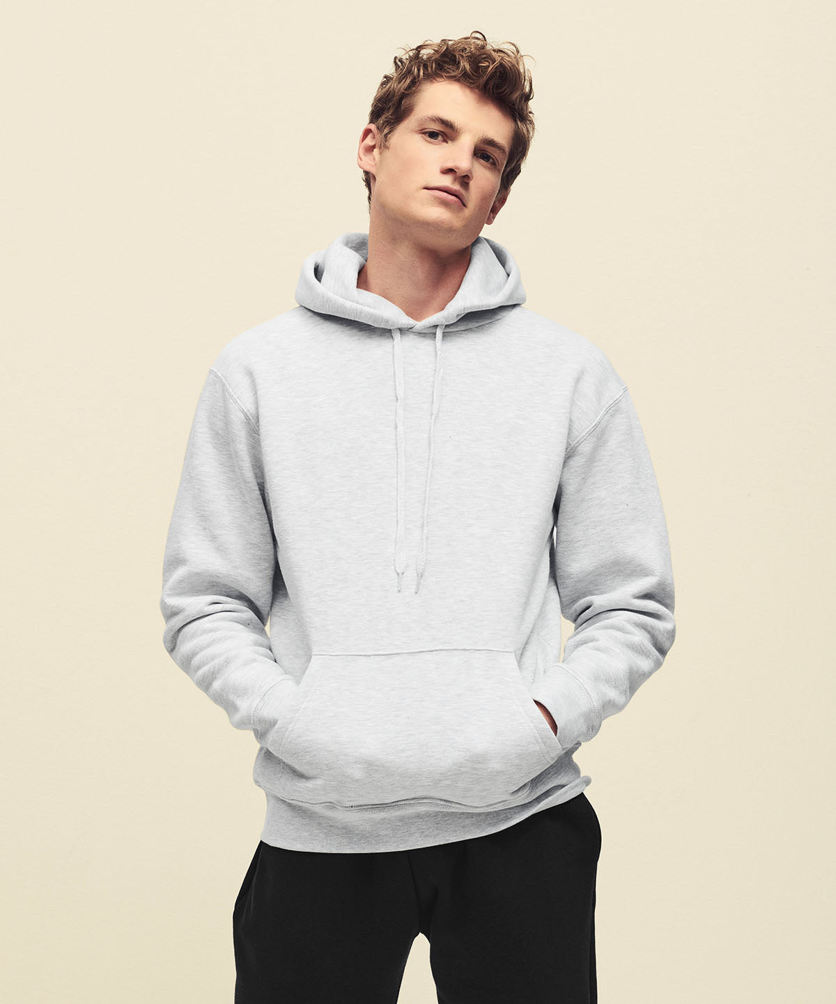 Hettupeysur - Premium 70/30 Hooded Sweatshirt