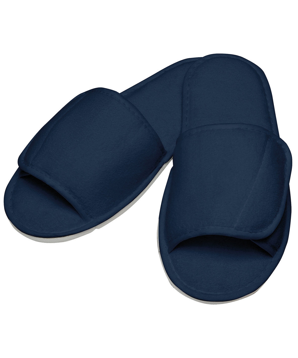 Inniskór - Open-toe Slippers With Hook And Loop Strap