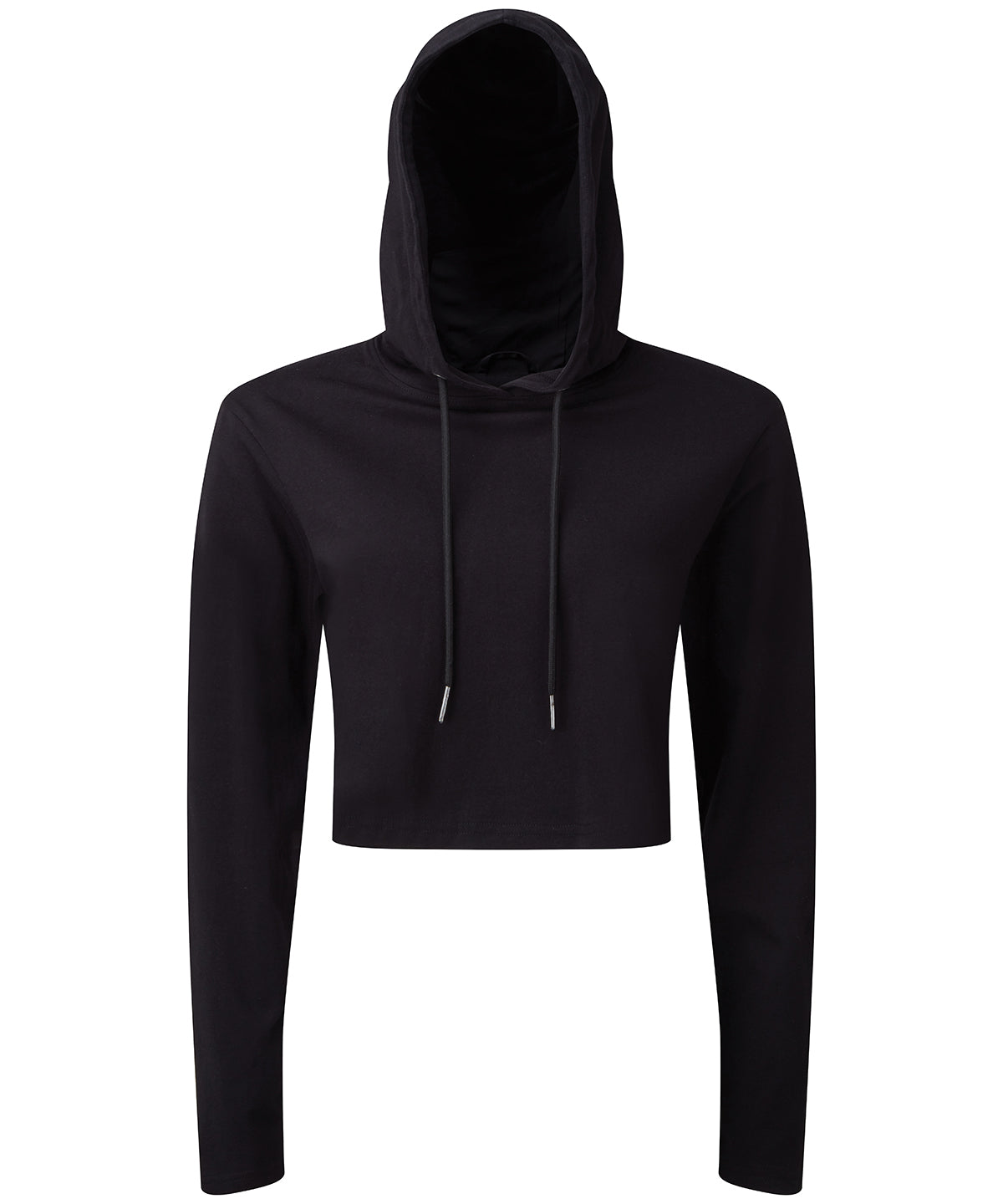 Hettupeysur - Women's TriDri® Cropped Hooded Long Sleeve T-shirt