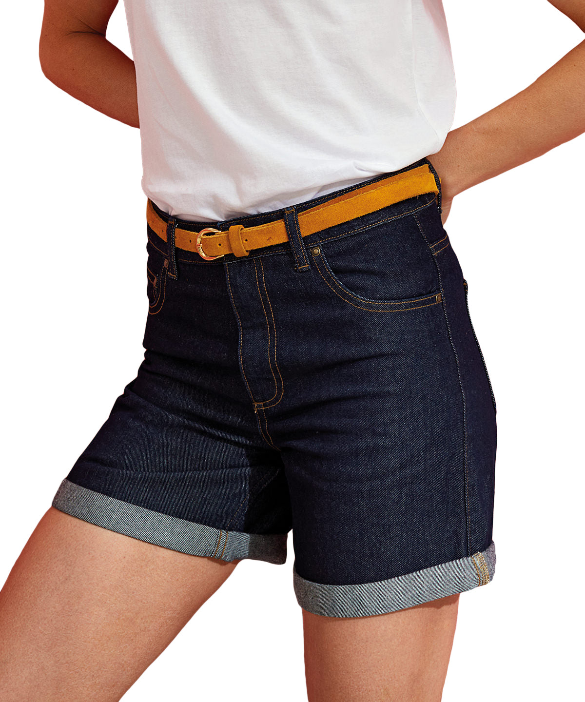 Stuttbuxur - Women’s Denim Shorts