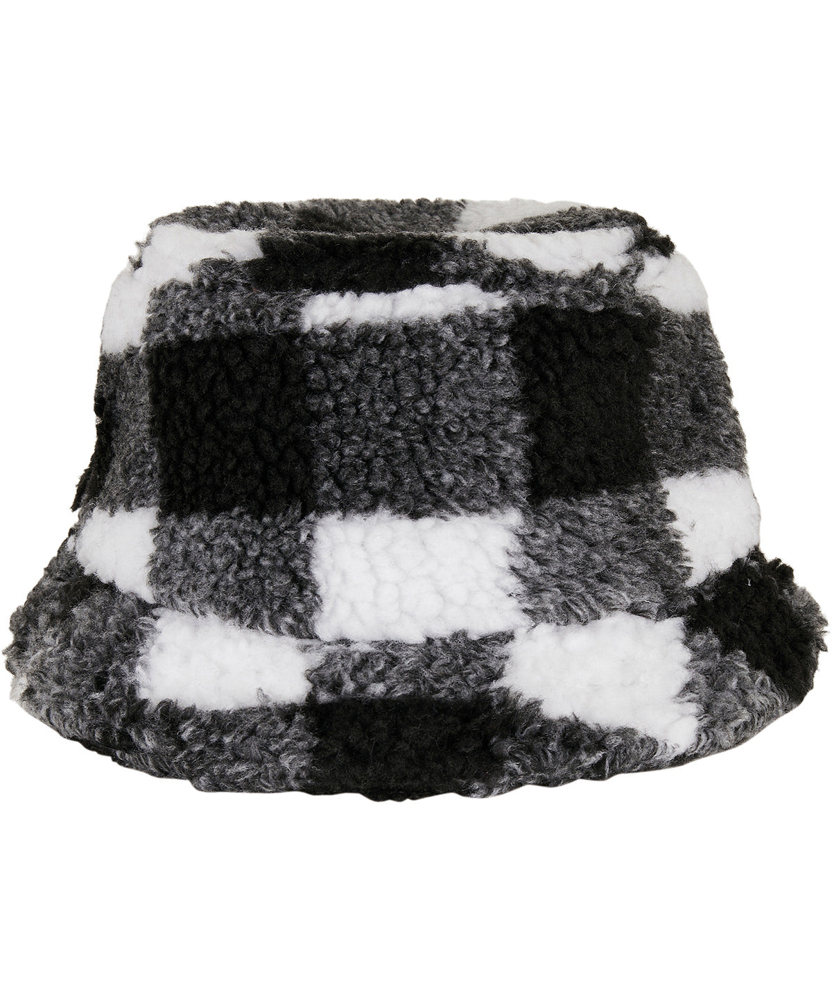 Húfur - Sherpa Check Bucket Hat (5003SC)