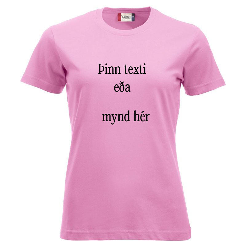 Bolur - Bleikur - Merktu Þinn eigin