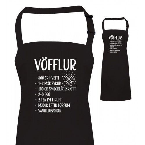 Vöfflur - vönduð grill svunta