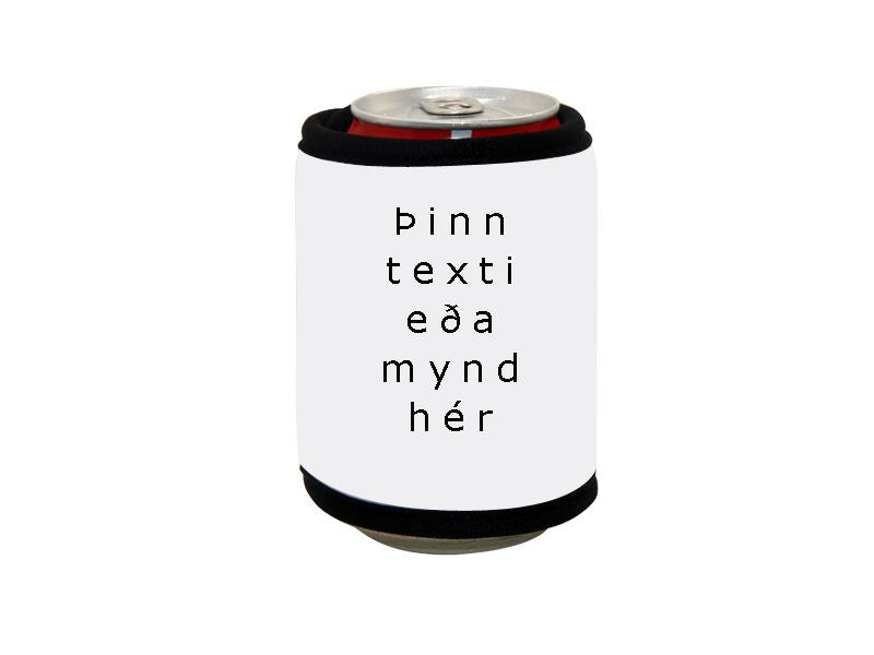 Dósahlíf með frönskum rennilás