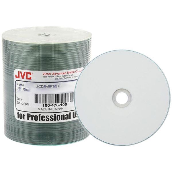 JVC skrifanlegir CD