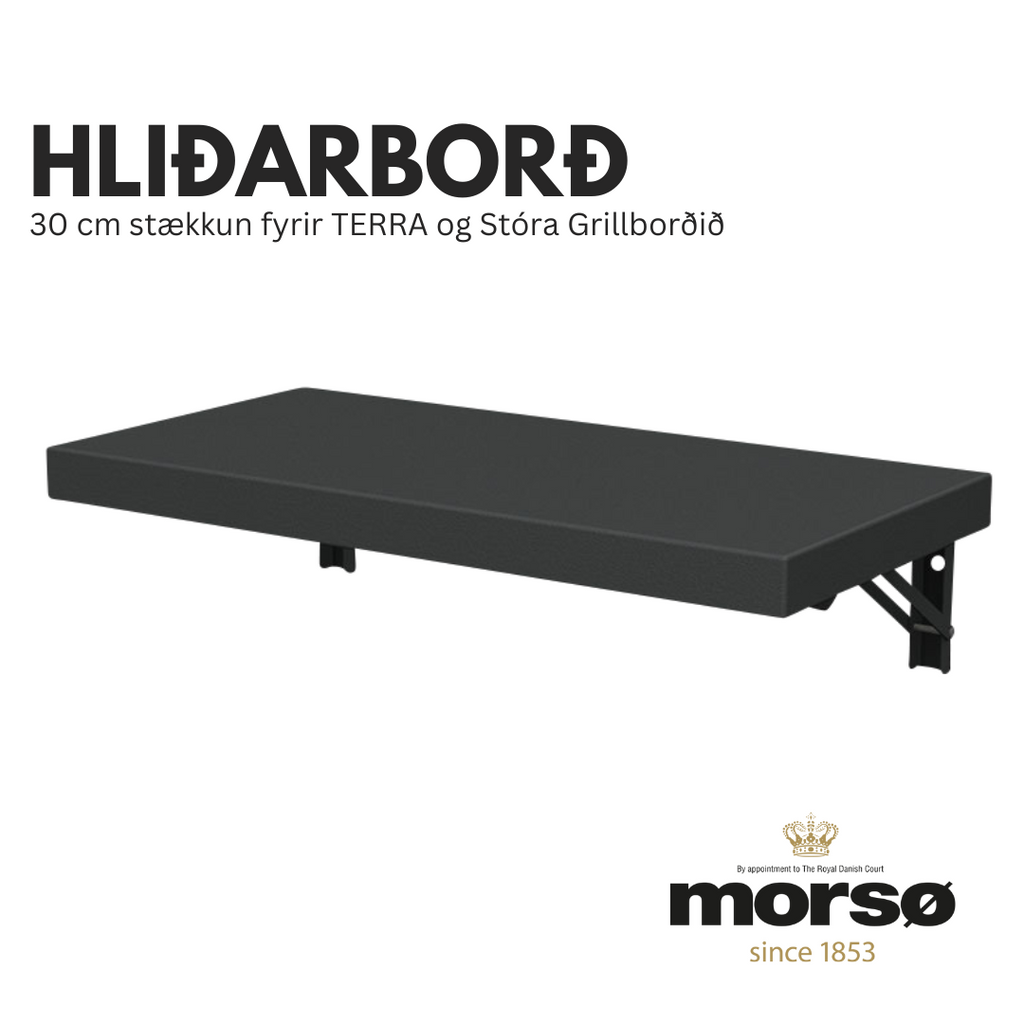 MORSÖ HLIÐARBORÐ / 30 CM STÆKKUN