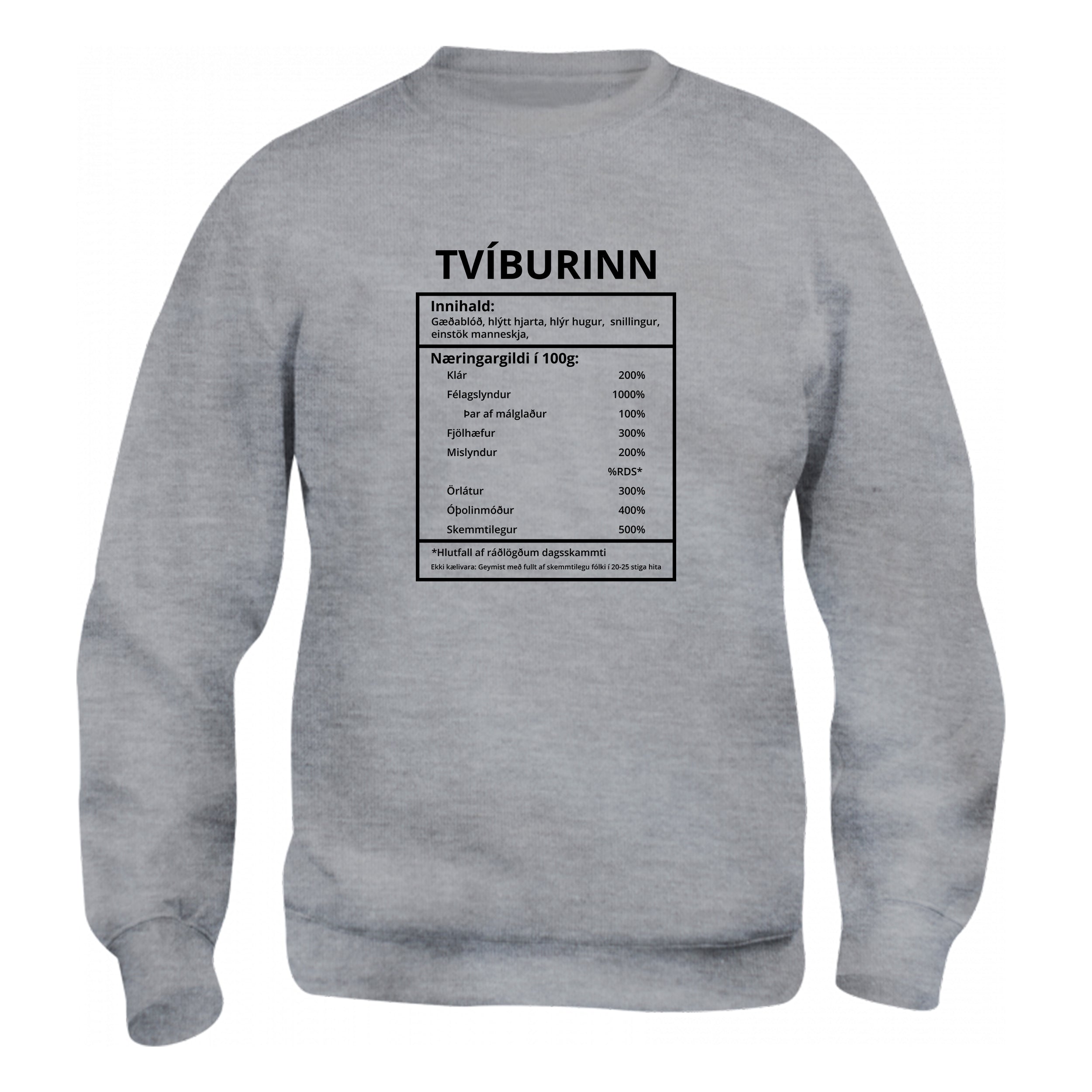 Tvíburinn - sweatshirt
