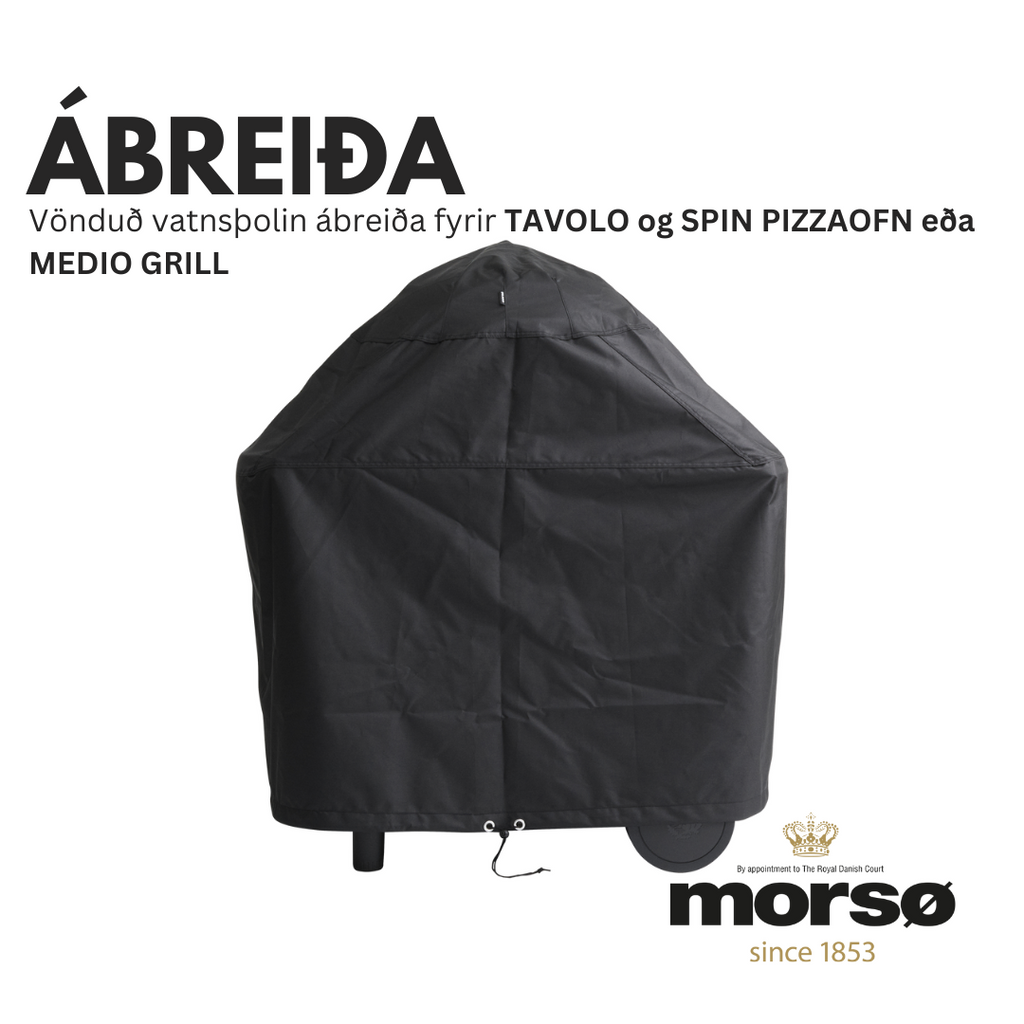 MORSÖ ÁBREIÐA fyrir TAVOLO BORÐ, MEDIO GRILL EÐA SPIN PIZZAOFN