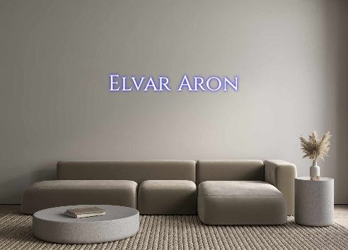 Custom Neon: Elvar Aron