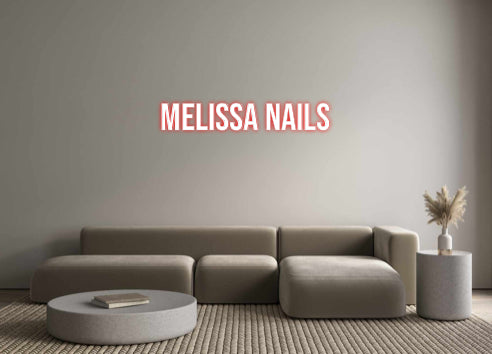 Custom Neon: Melissa nails