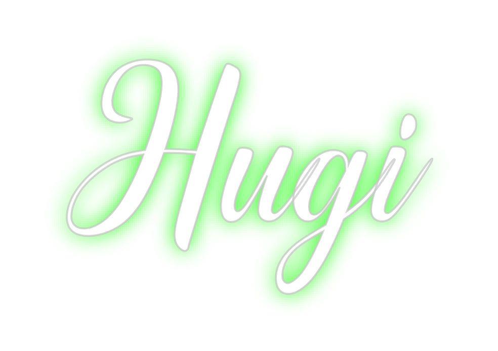 Custom Neon: Hugi
