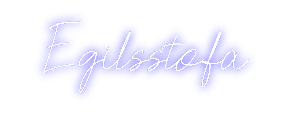 Custom Neon: Egilsstofa