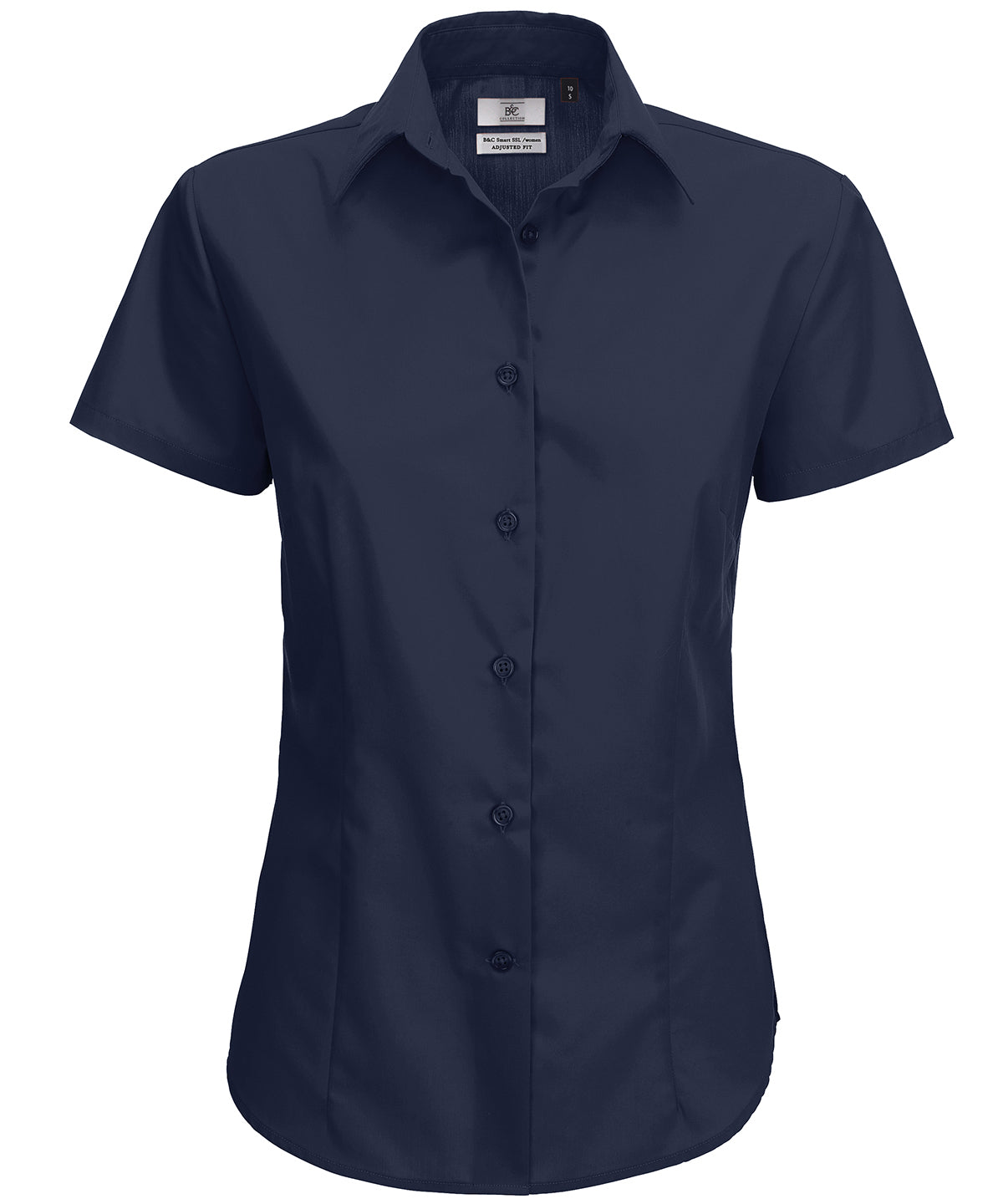 Blússur - B&C Smart Short Sleeve /women