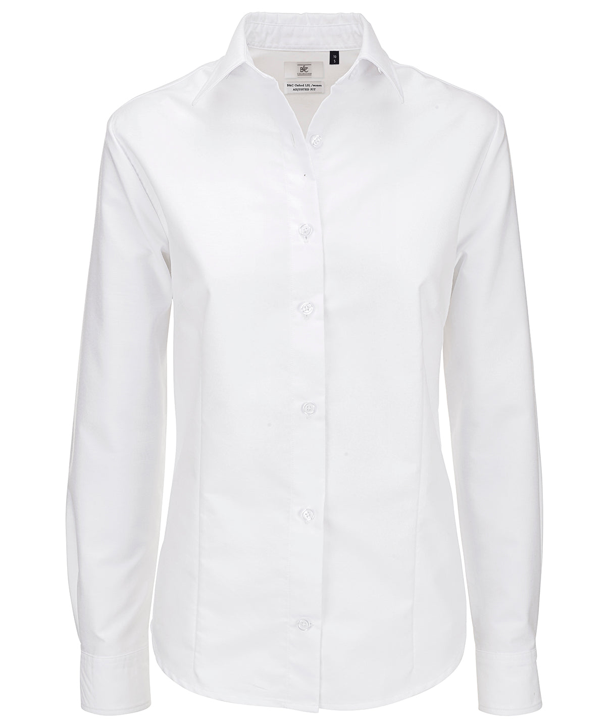 Blússur - B&C Oxford Long Sleeve /women