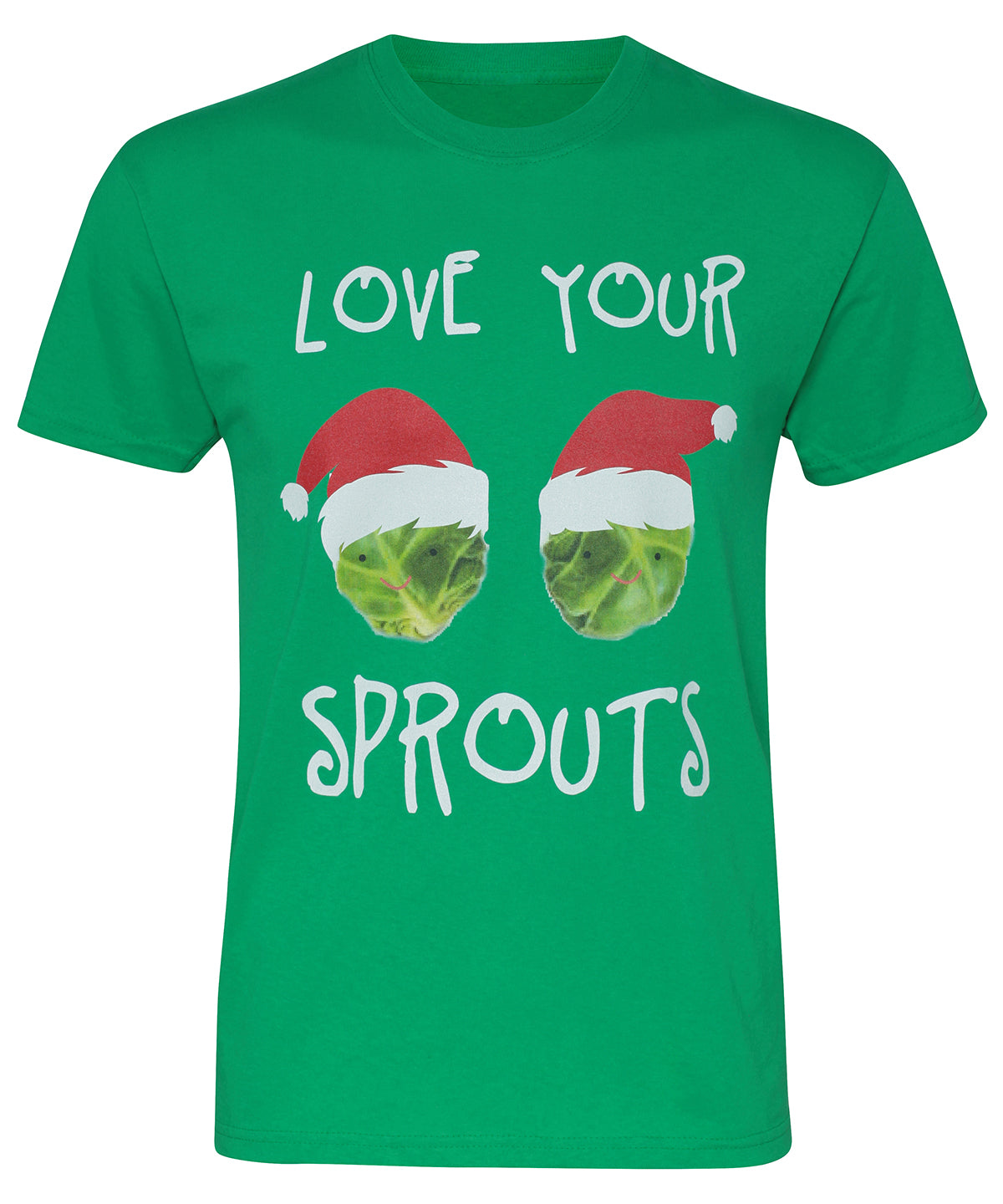 Stuttermabolir - Men's "Love Your Sprouts" Short Sleeve Tee