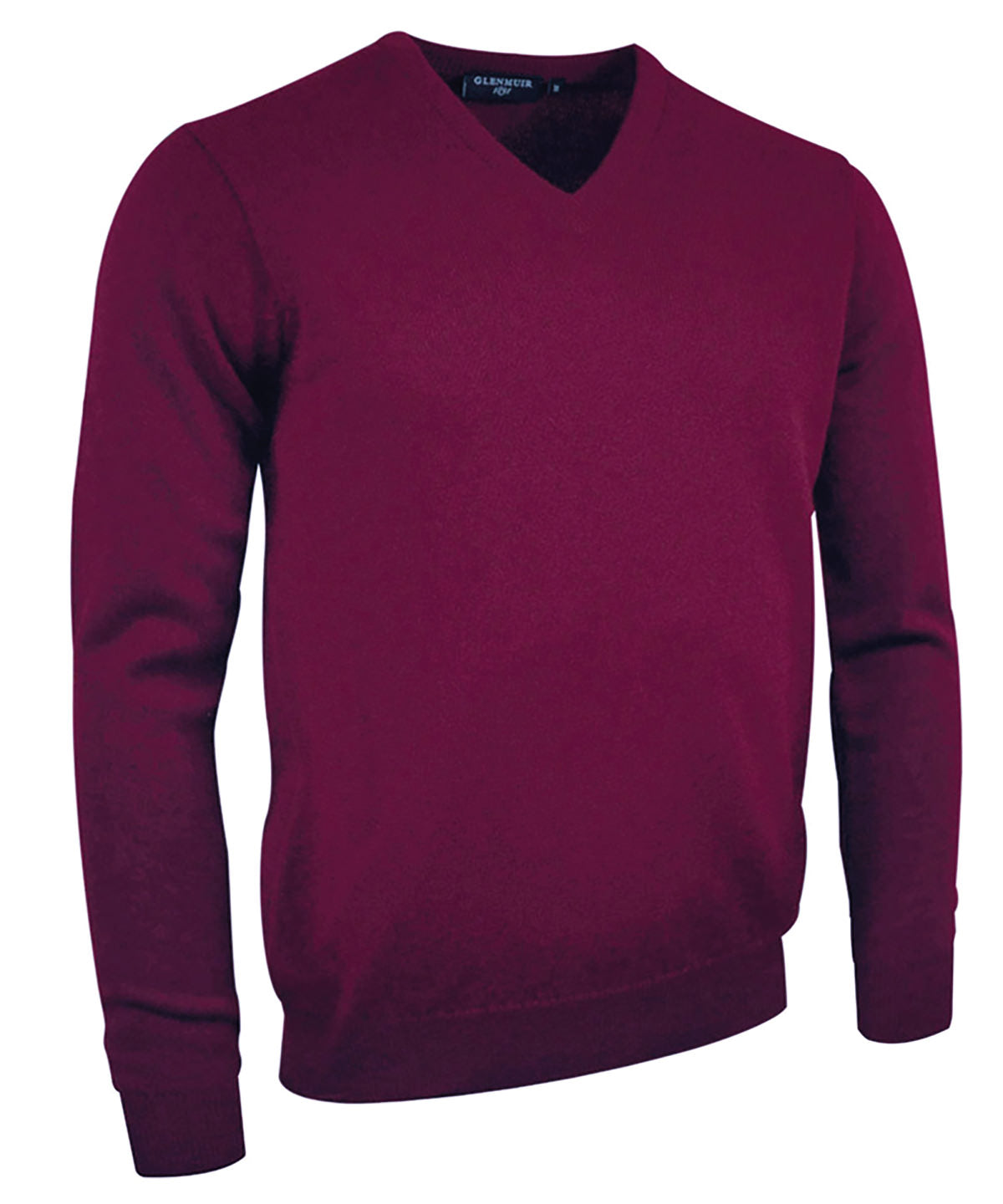 Háskólapeysur - G.Lomond Lambswool V-neck Sweater (MKL5900VN-LOM)