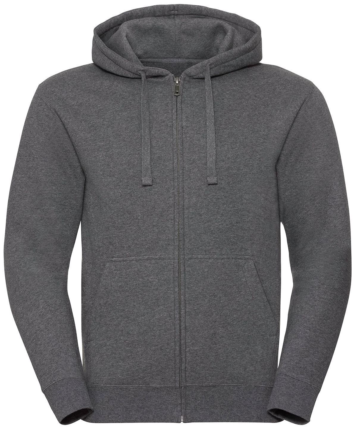 Hettupeysur - Authentic Melange Zipped Hood Sweatshirt