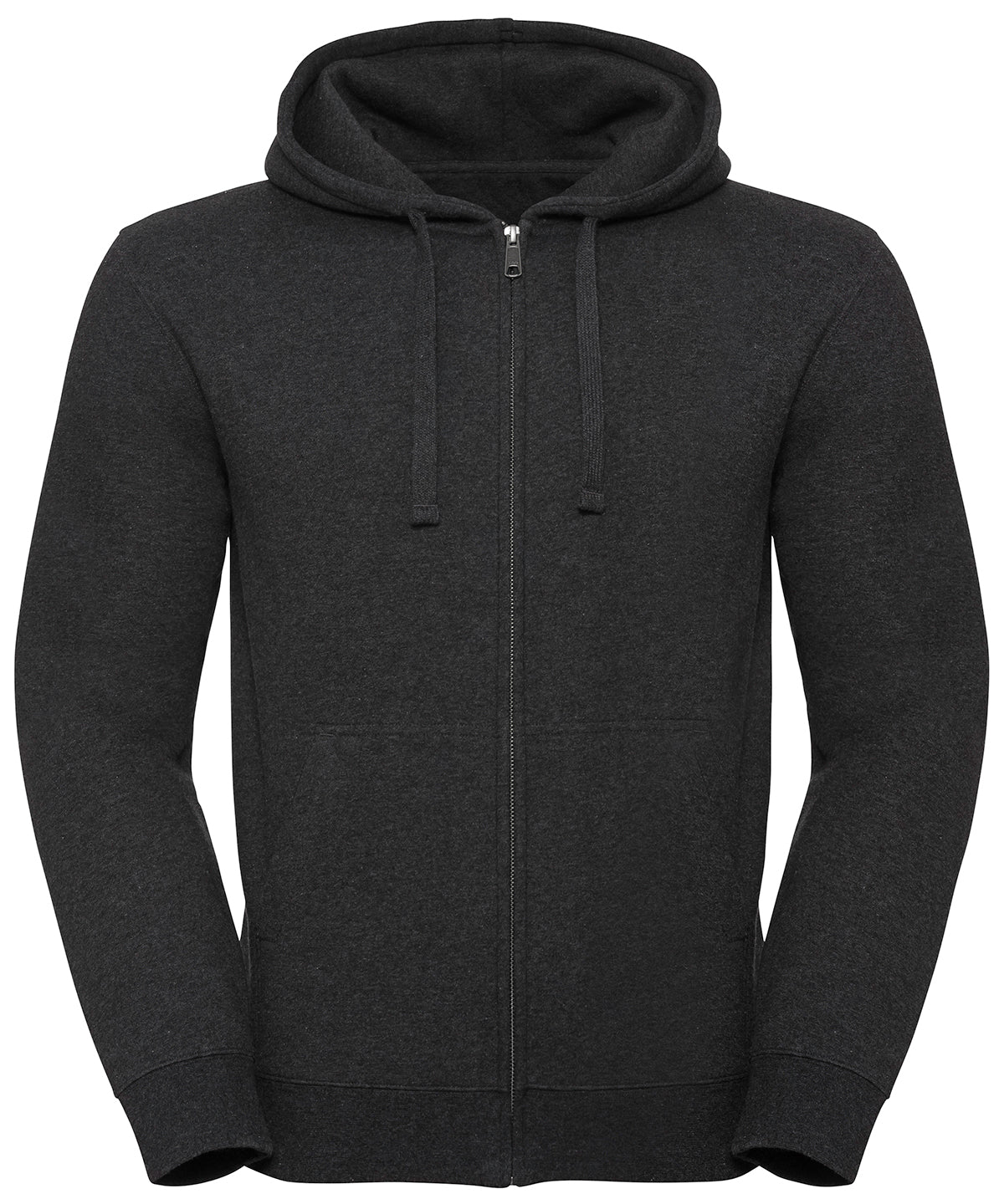 Hettupeysur - Authentic Melange Zipped Hood Sweatshirt