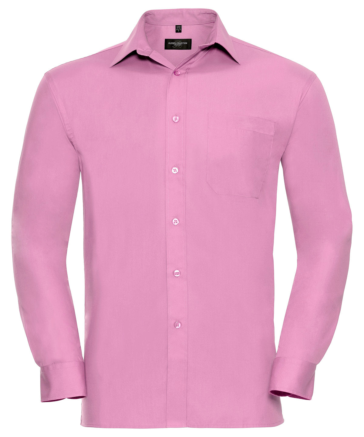 Bolir - Long Sleeve Pure Cotton Easycare Poplin Shirt