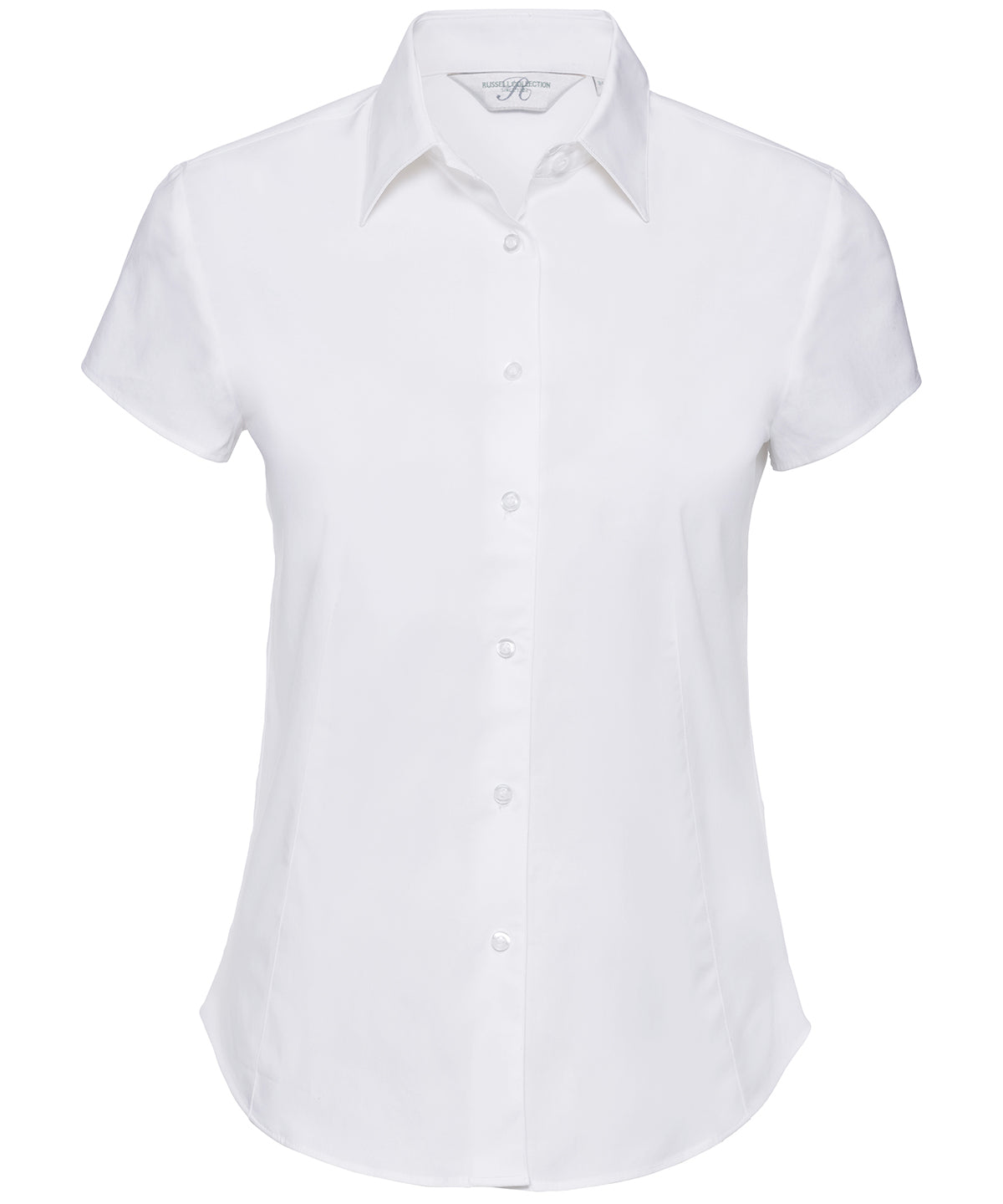 Bolir - Women's Short Sleeve Easycare Fitted Stretch Shirt