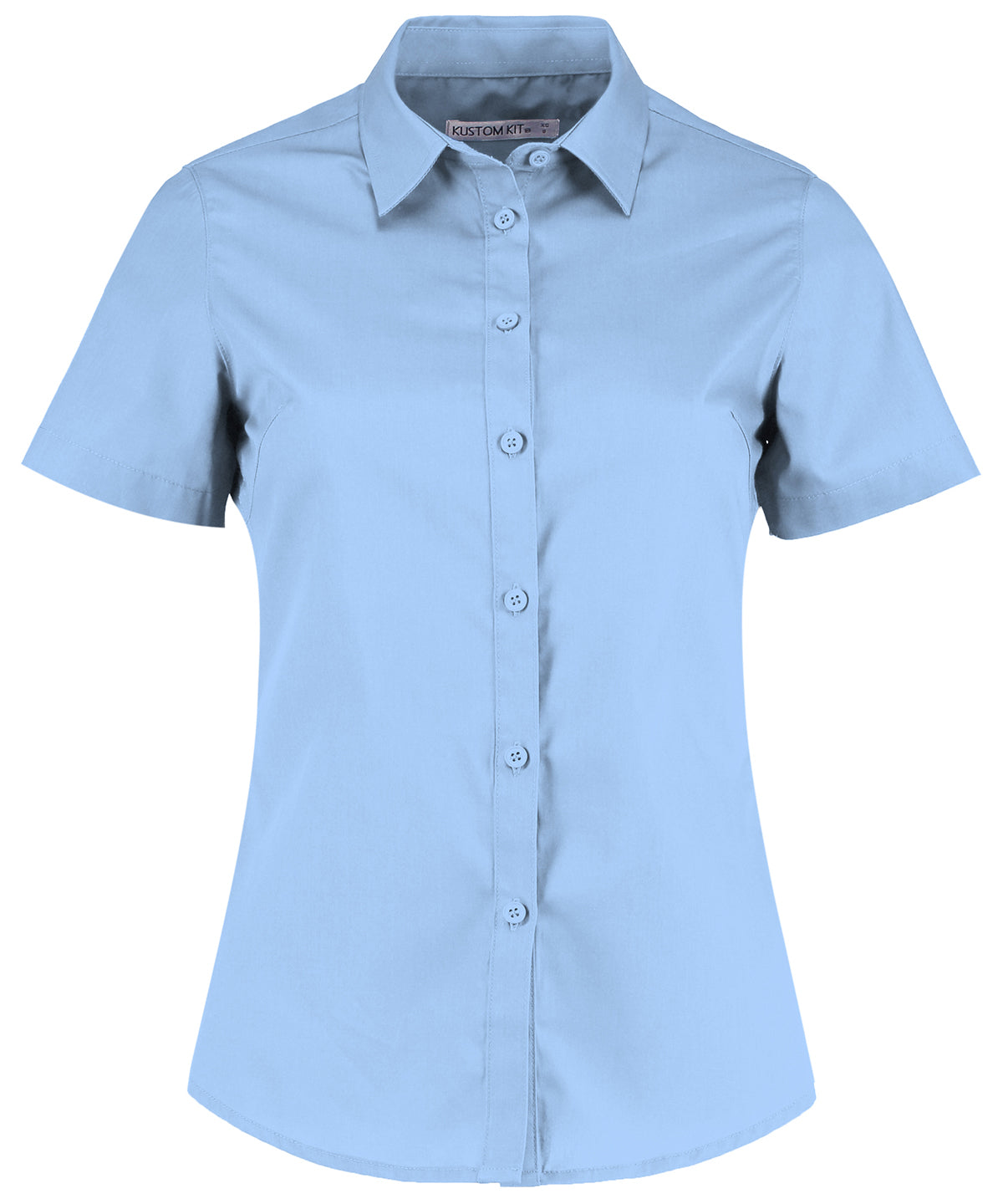 Bolir - Women's Poplin Shirt Short Sleeve