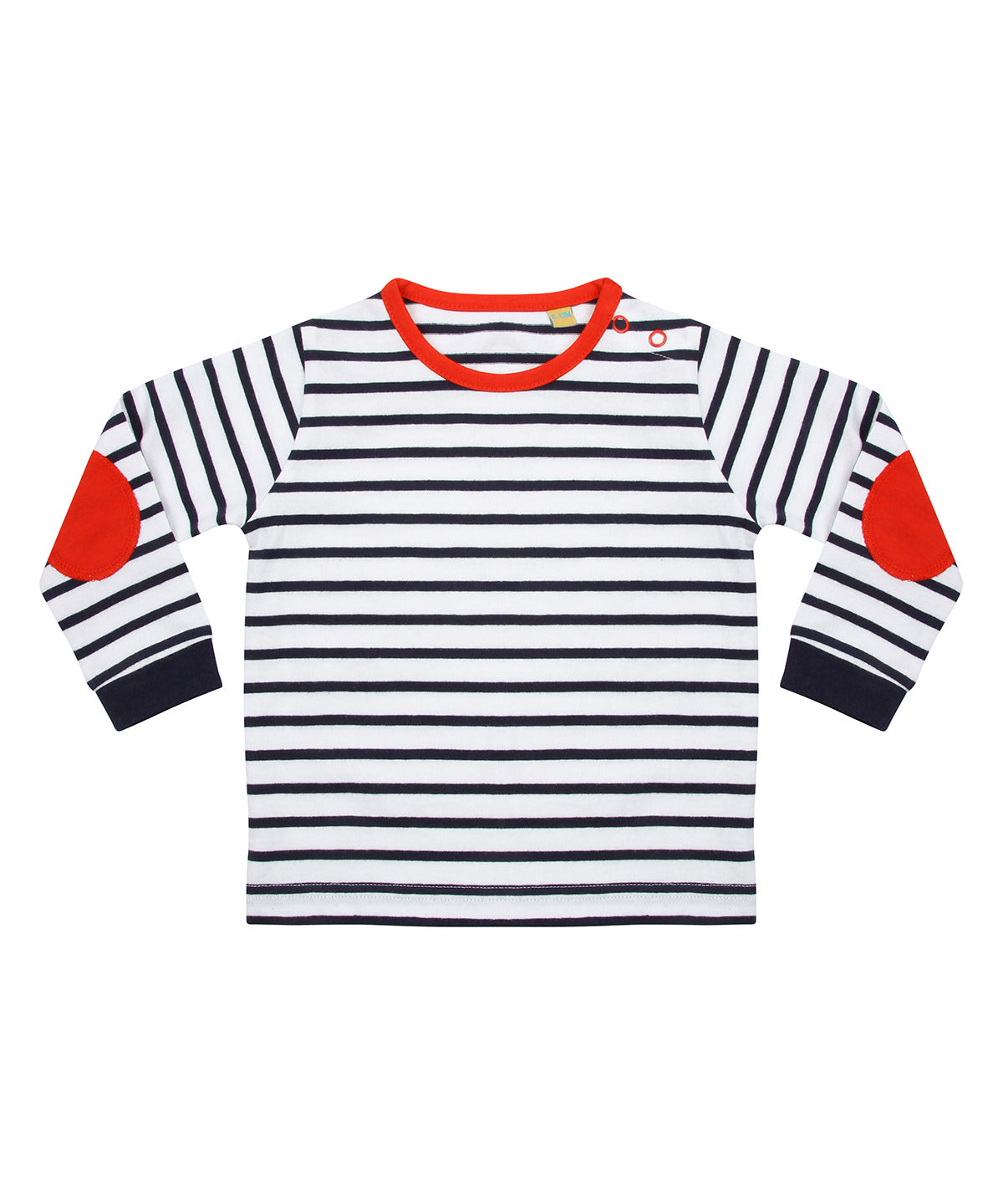 Stuttermabolir - Striped Long-sleeved T-shirt