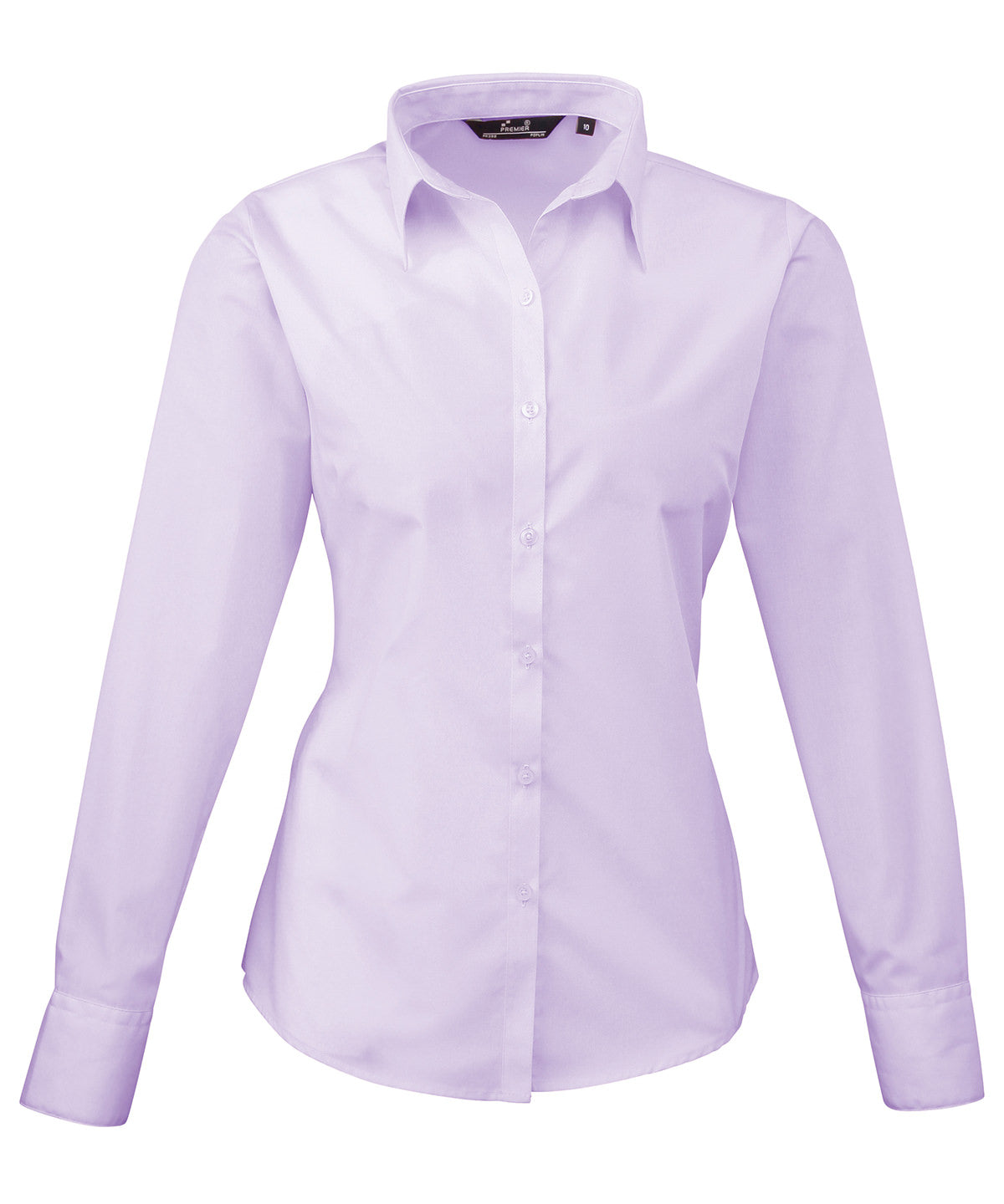 Blússur - Women's Poplin Long Sleeve Blouse