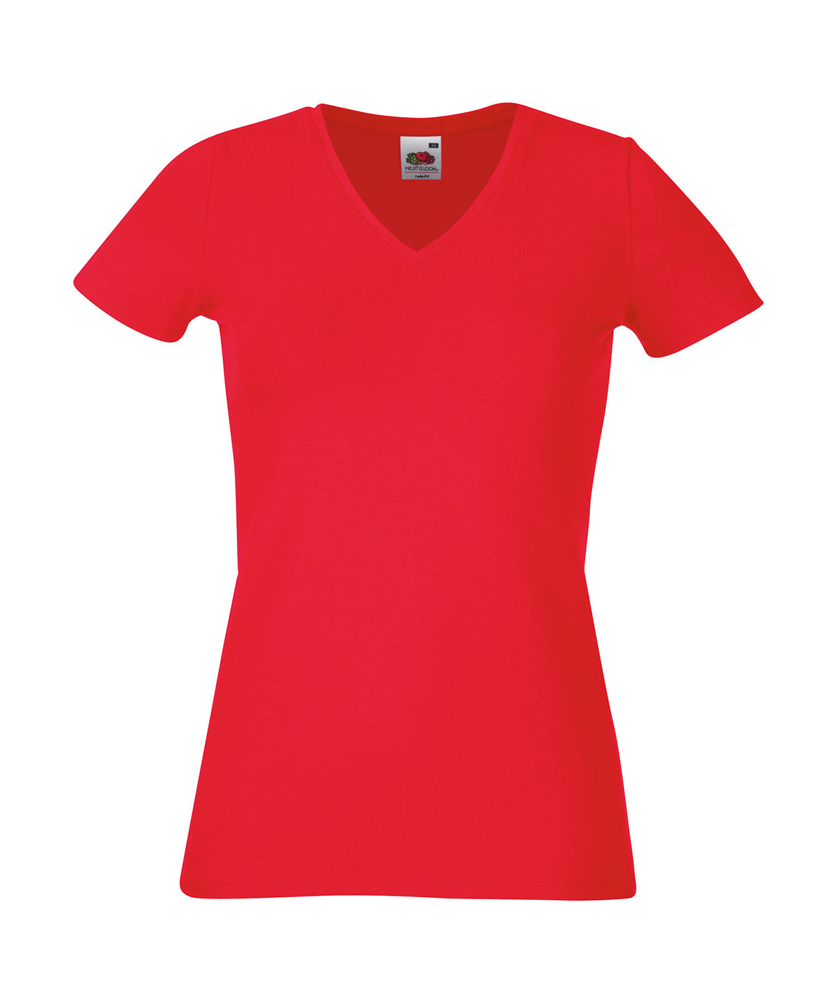 Stuttermabolir - Lady-fit V-neck Tee