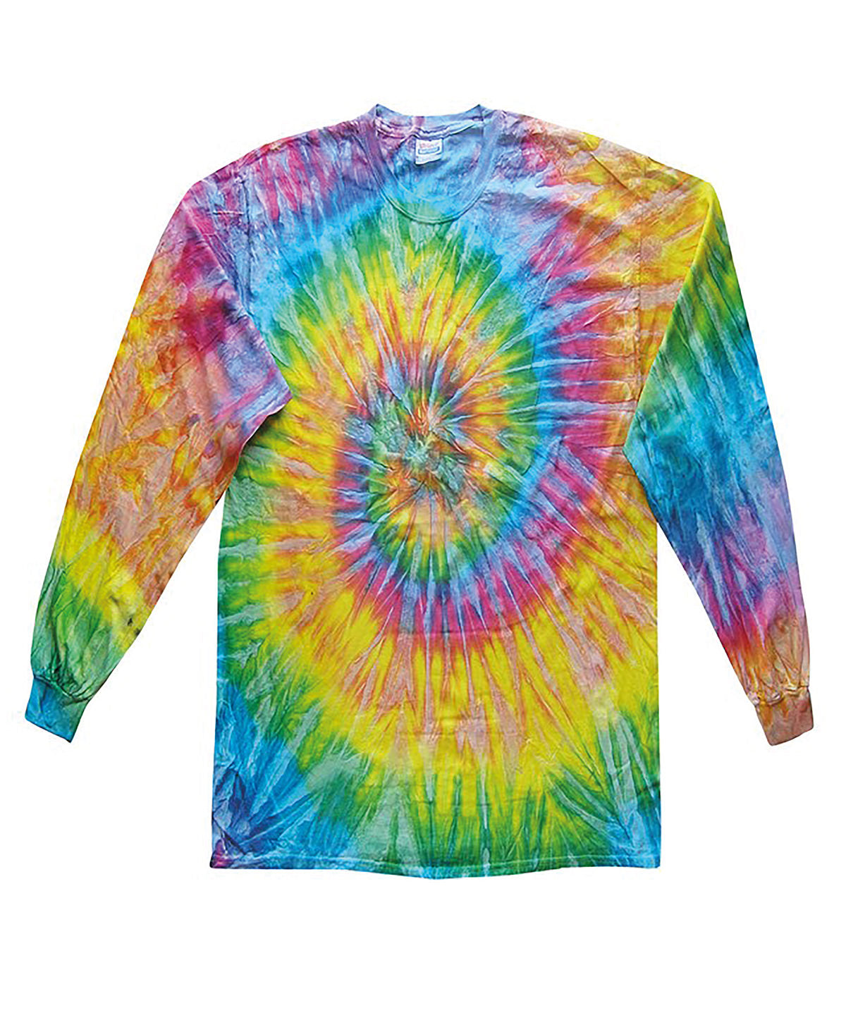 Stuttermabolir - Long Sleeve Tie-dye T