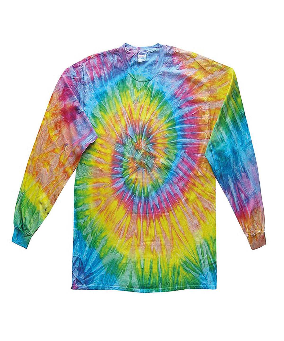 Stuttermabolir - Long Sleeve Tie-dye T