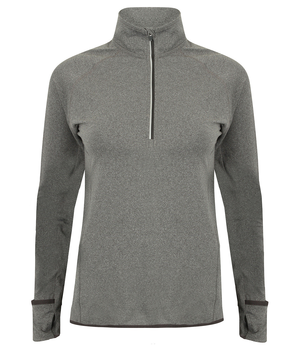 Íþróttatoppar - Women's Long-sleeved ¼ Zip Top