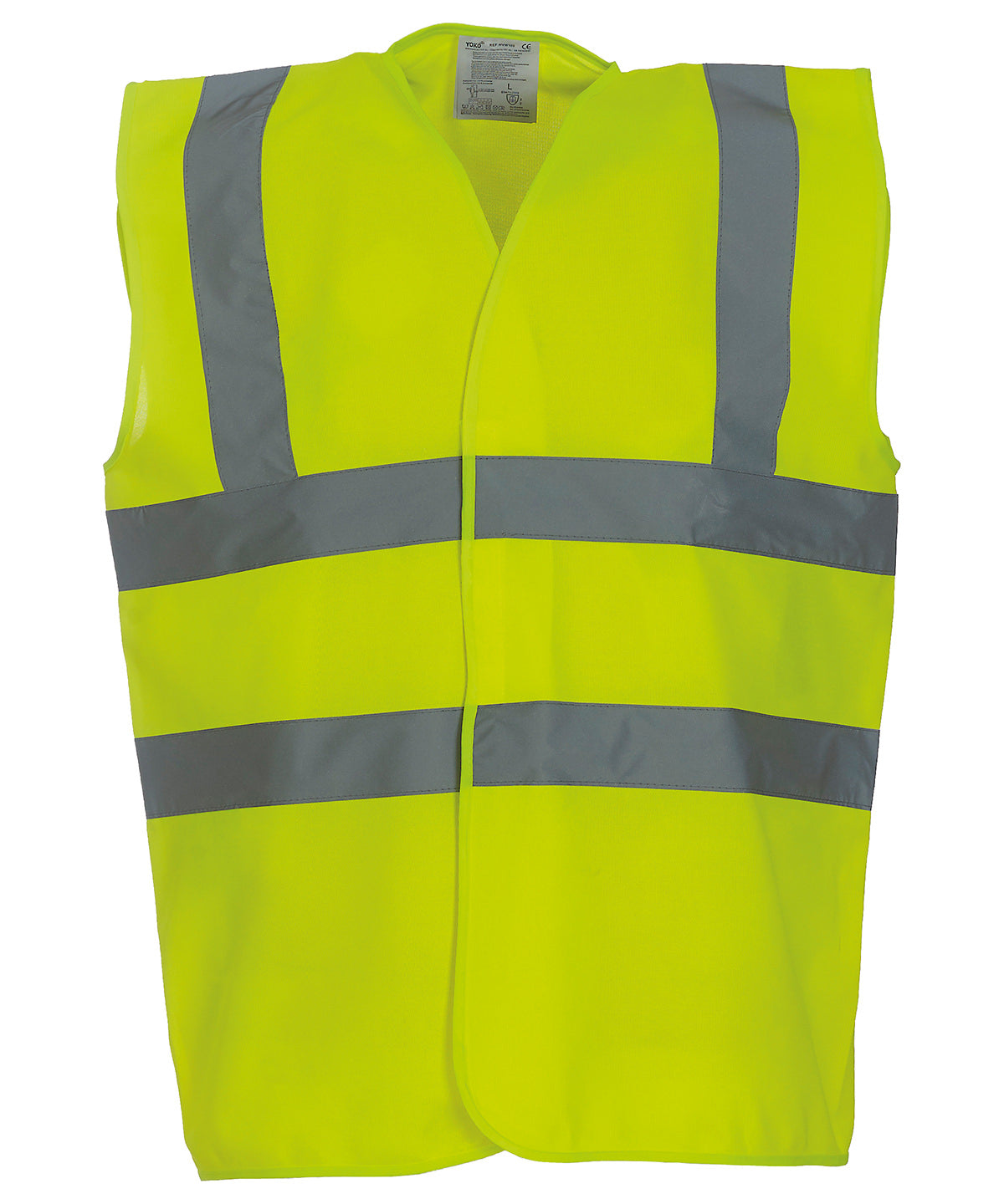 Öryggisvesti - Hi-vis 2-band-and-braces Waistcoat (HVW100)