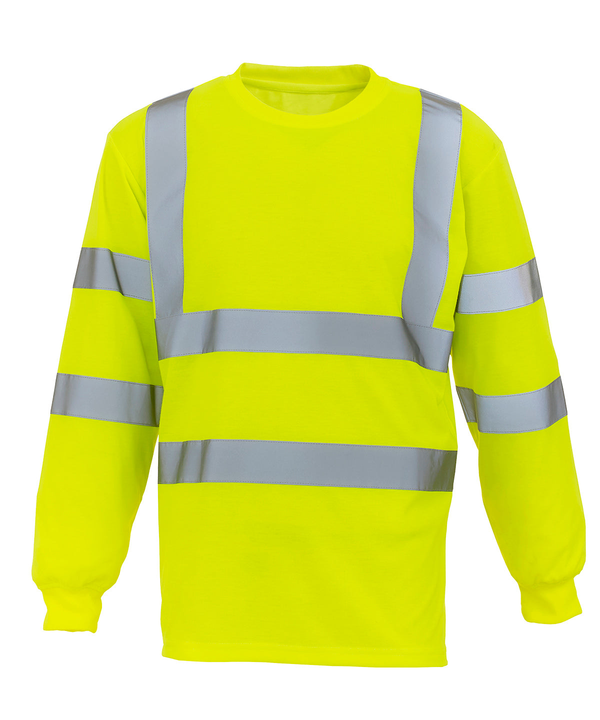 Stuttermabolir - Hi-vis Long Sleeve T-shirt (HVJ420)