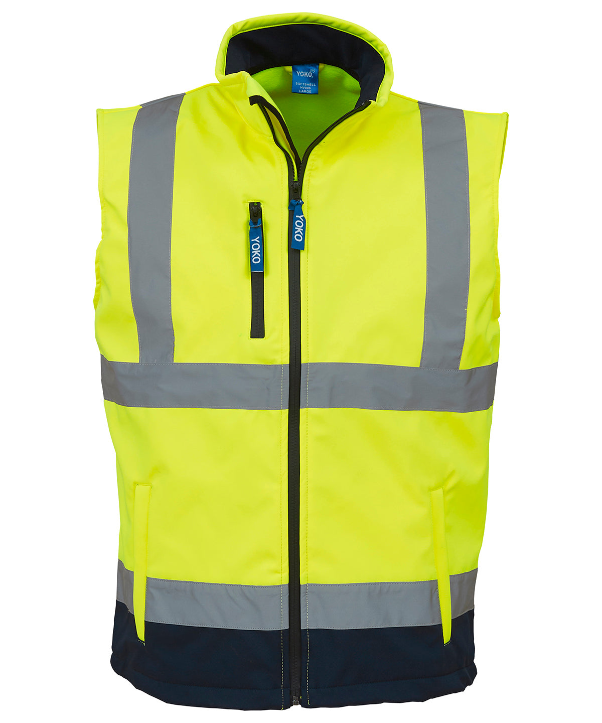 Vesti - Hi-vis Softshell Gilet (HV006)